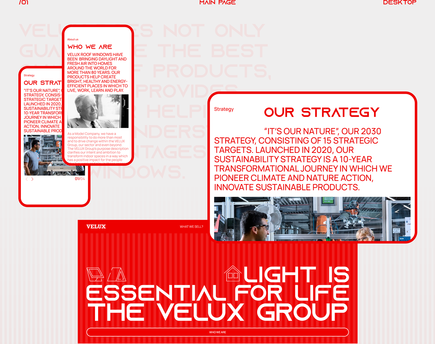 VELUX | Roof Windows | Corporate site — Изображение №2 — Интерфейсы на Dprofile