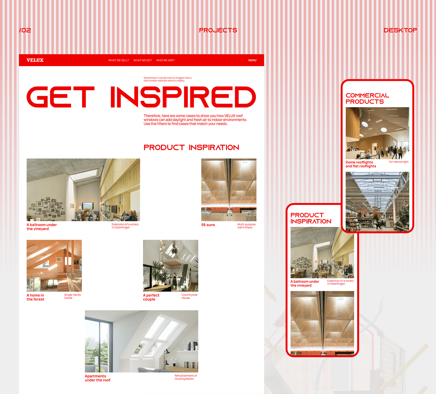 VELUX | Roof Windows | Corporate site — Изображение №7 — Интерфейсы на Dprofile
