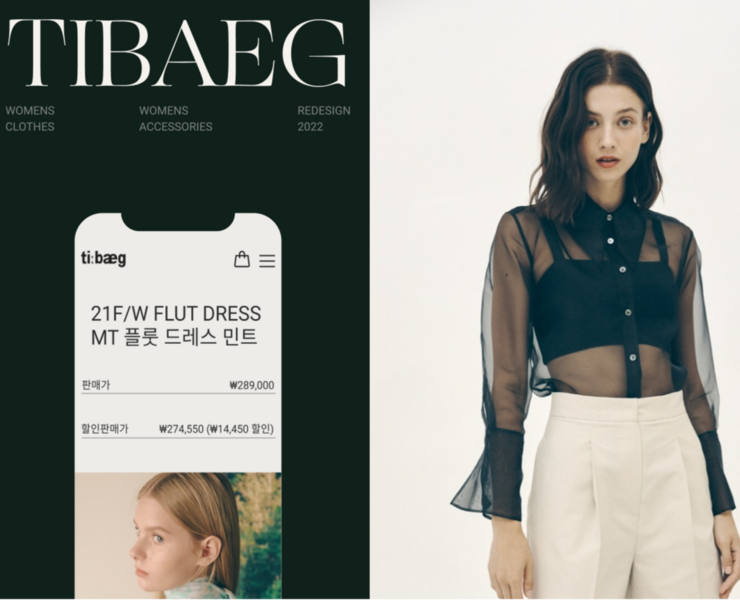 TIBAEG/E-commerce redesign — Интерфейсы на Dprofile