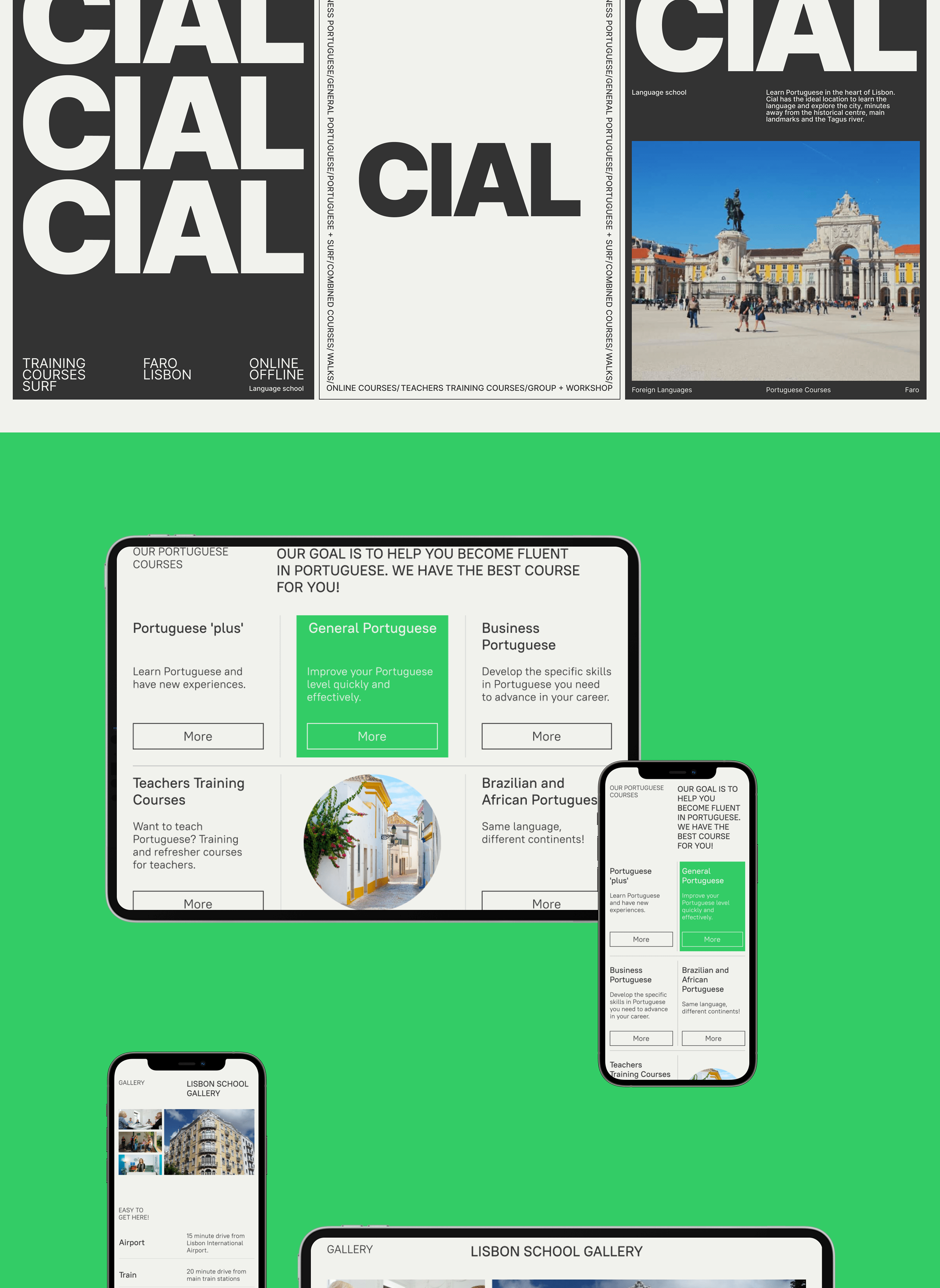 CIAL/Language school redesign — Изображение №4 — Интерфейсы на Dprofile