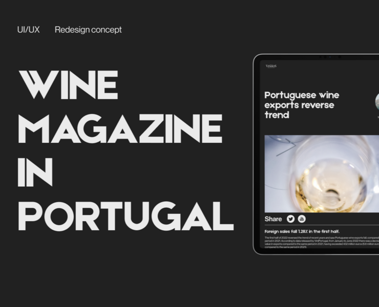 Vinhos/Wine magazine redesign — Интерфейсы на Dprofile