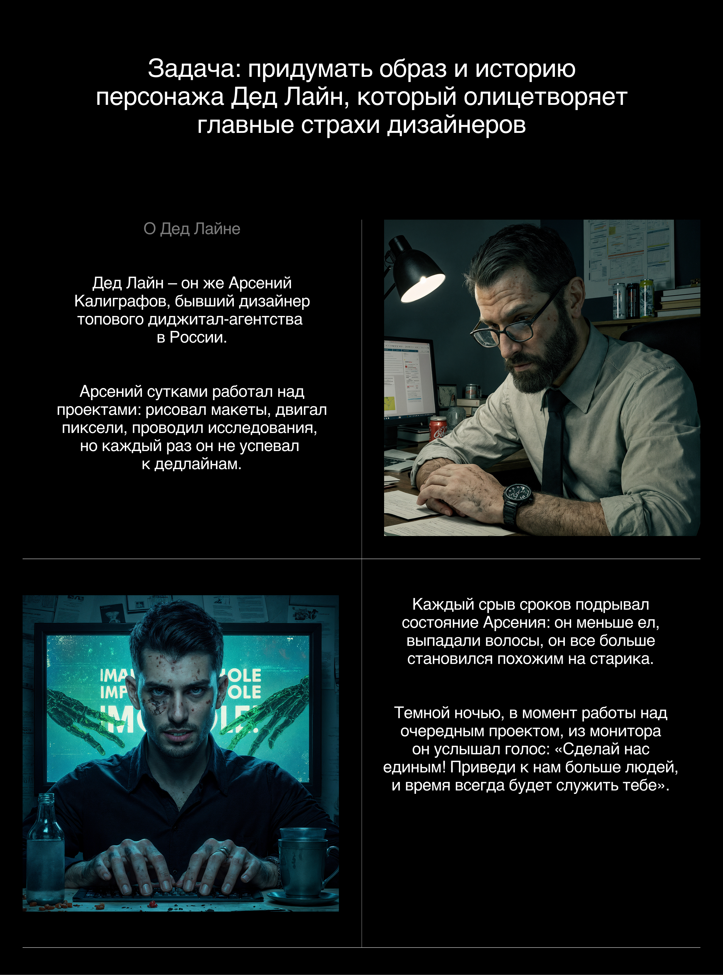 Дед Лайн — Конкурс Дизайн-Монстры — Изображение №2 — Иллюстрация, Графика на Dprofile