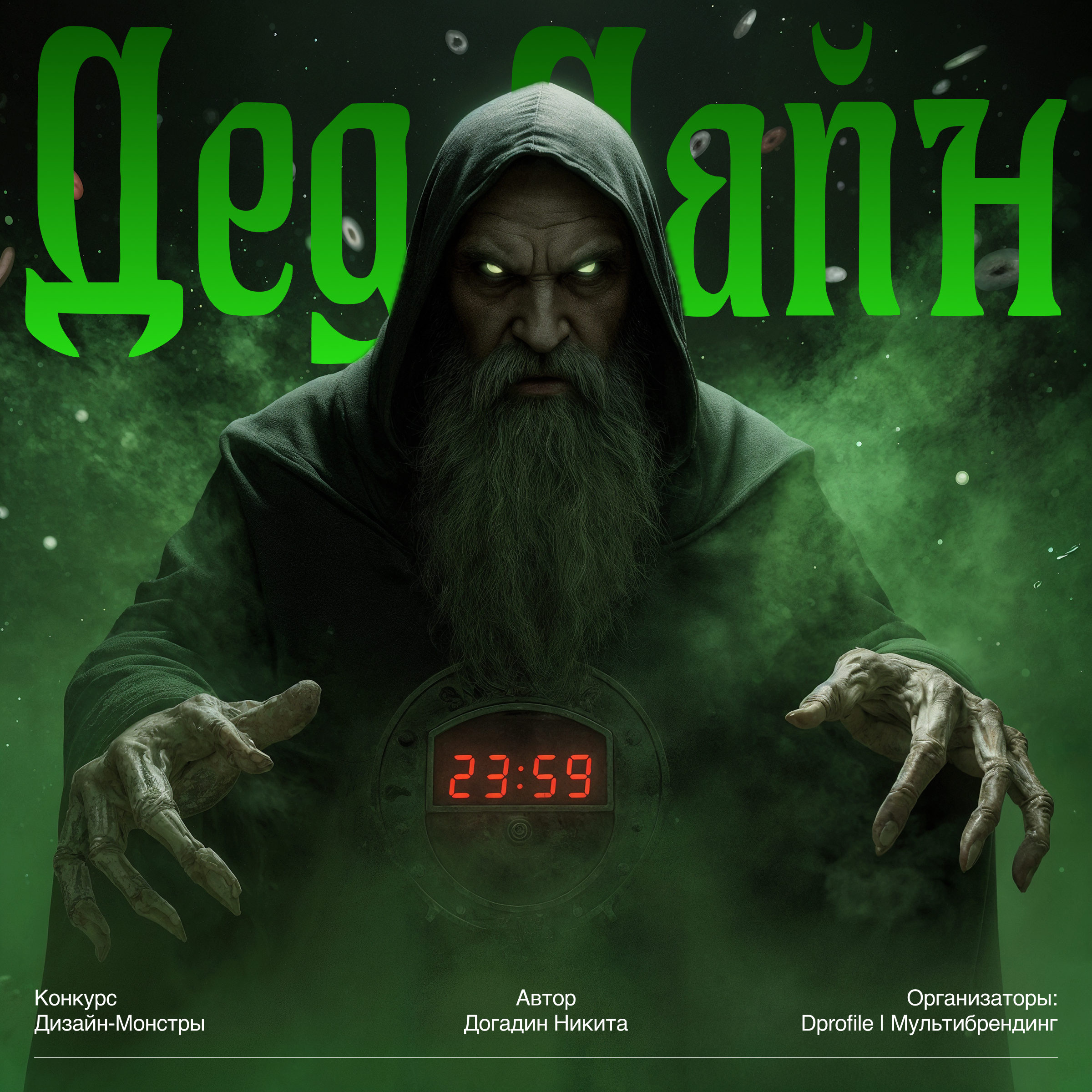 Дед Лайн — Конкурс Дизайн-Монстры — Изображение №1 — Иллюстрация, Графика на Dprofile