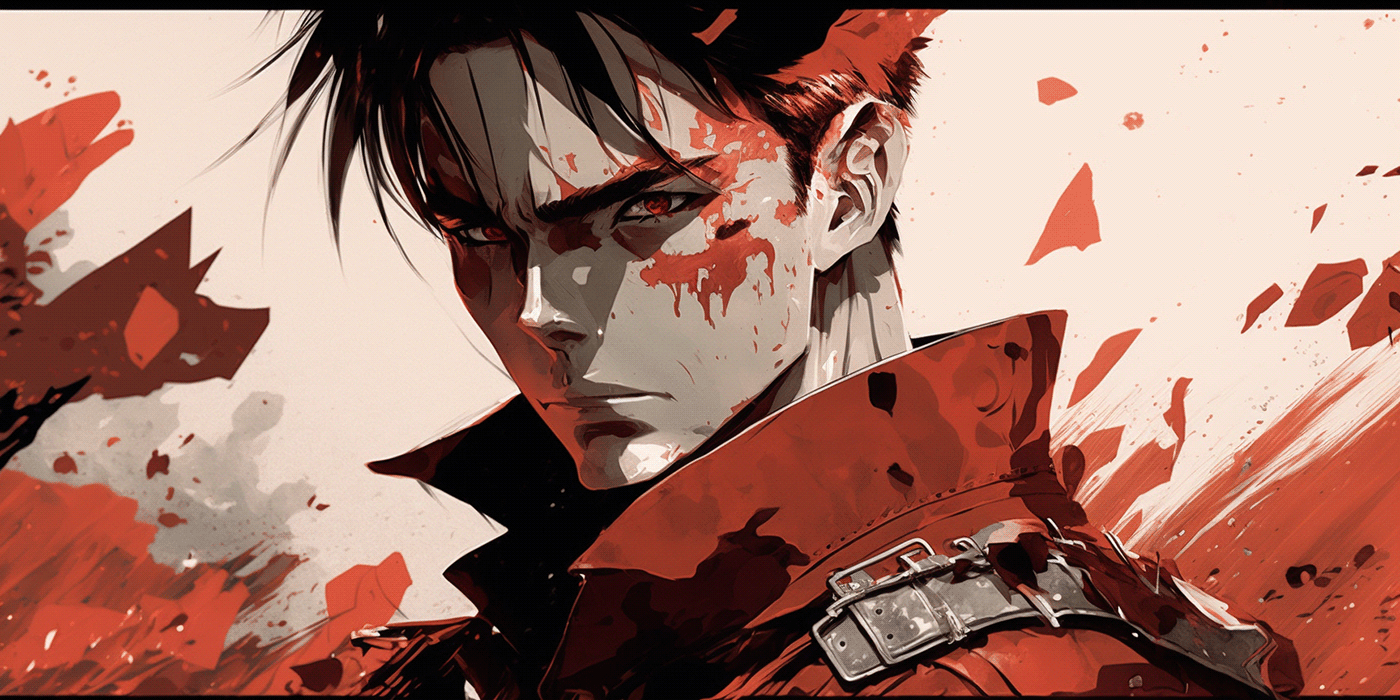 Attack on Titan | Midjorney AI — Изображение №11 — Иллюстрация, Графика на Dprofile