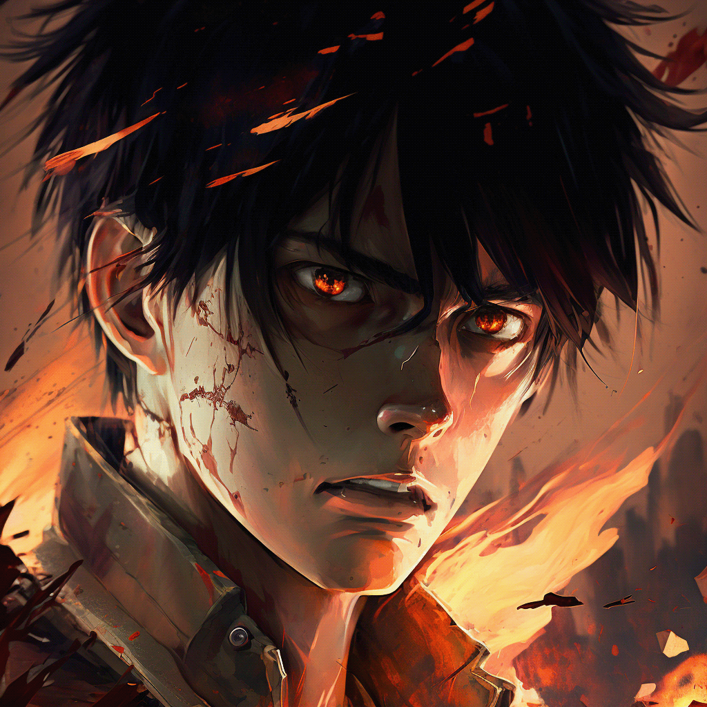 Attack on Titan | Midjorney AI — Изображение №8 — Иллюстрация, Графика на Dprofile