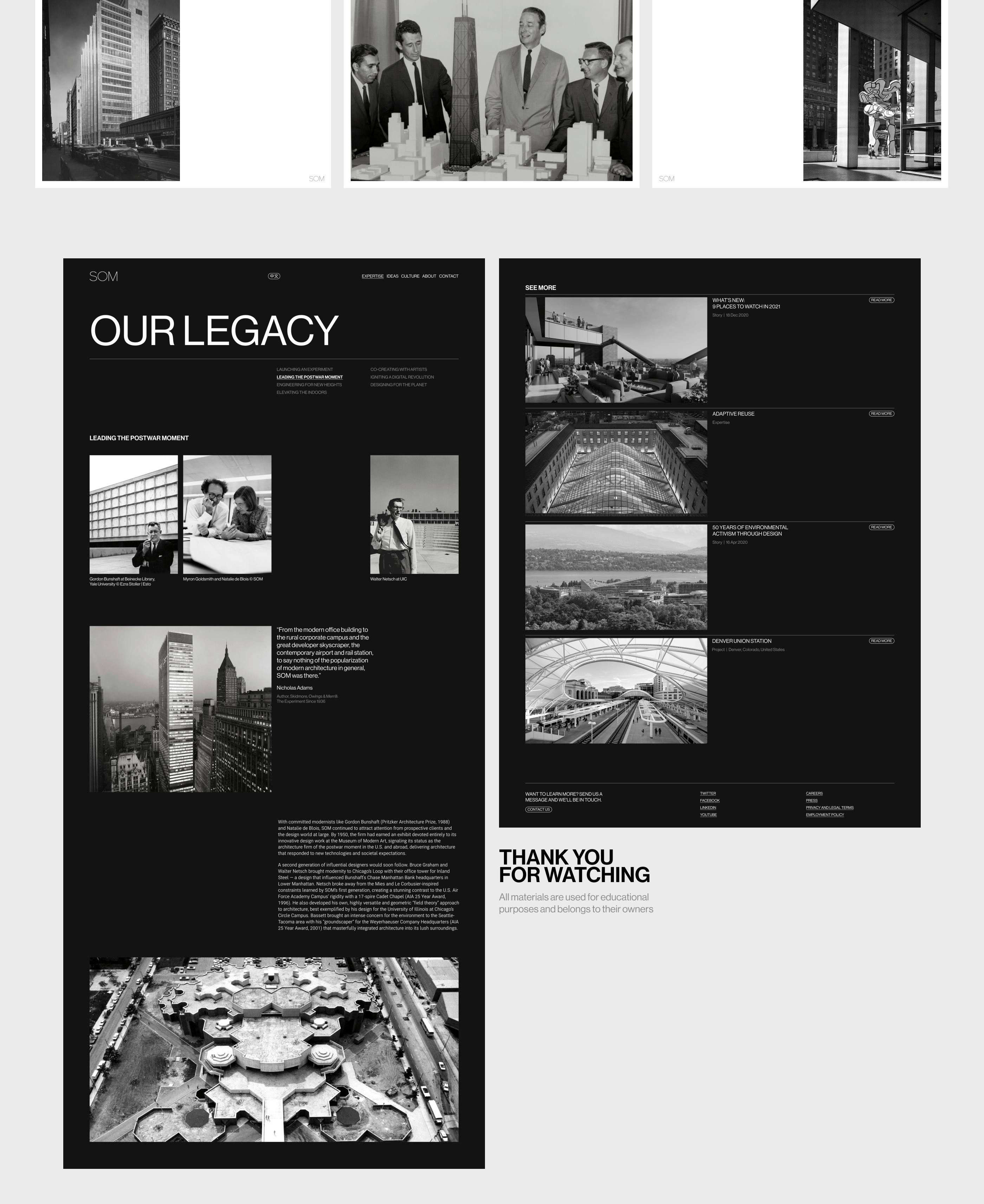 SOM | Corporate Website Redesign — Изображение №18 — Интерфейсы на Dprofile