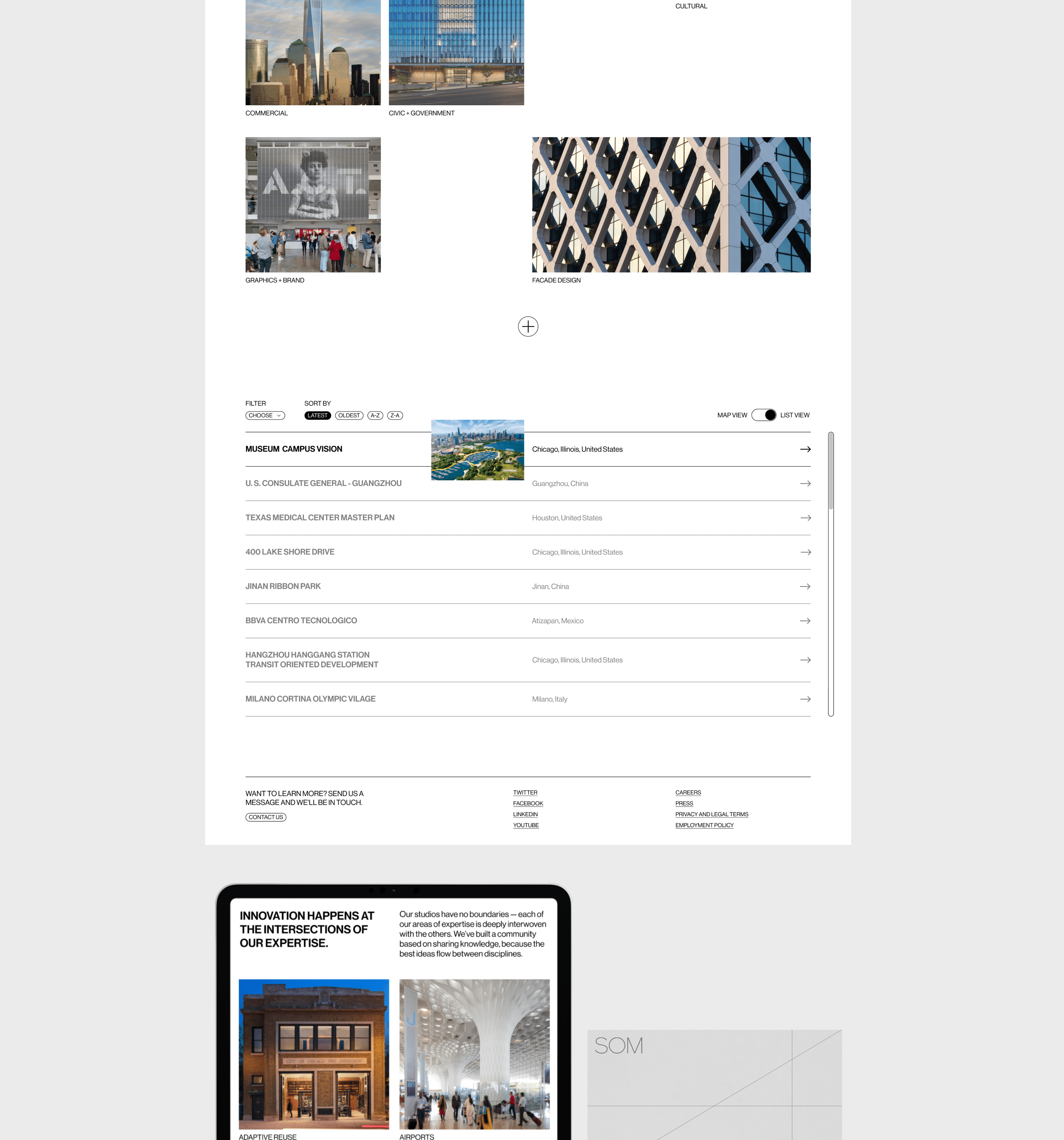 SOM | Corporate Website Redesign — Изображение №5 — Интерфейсы на Dprofile