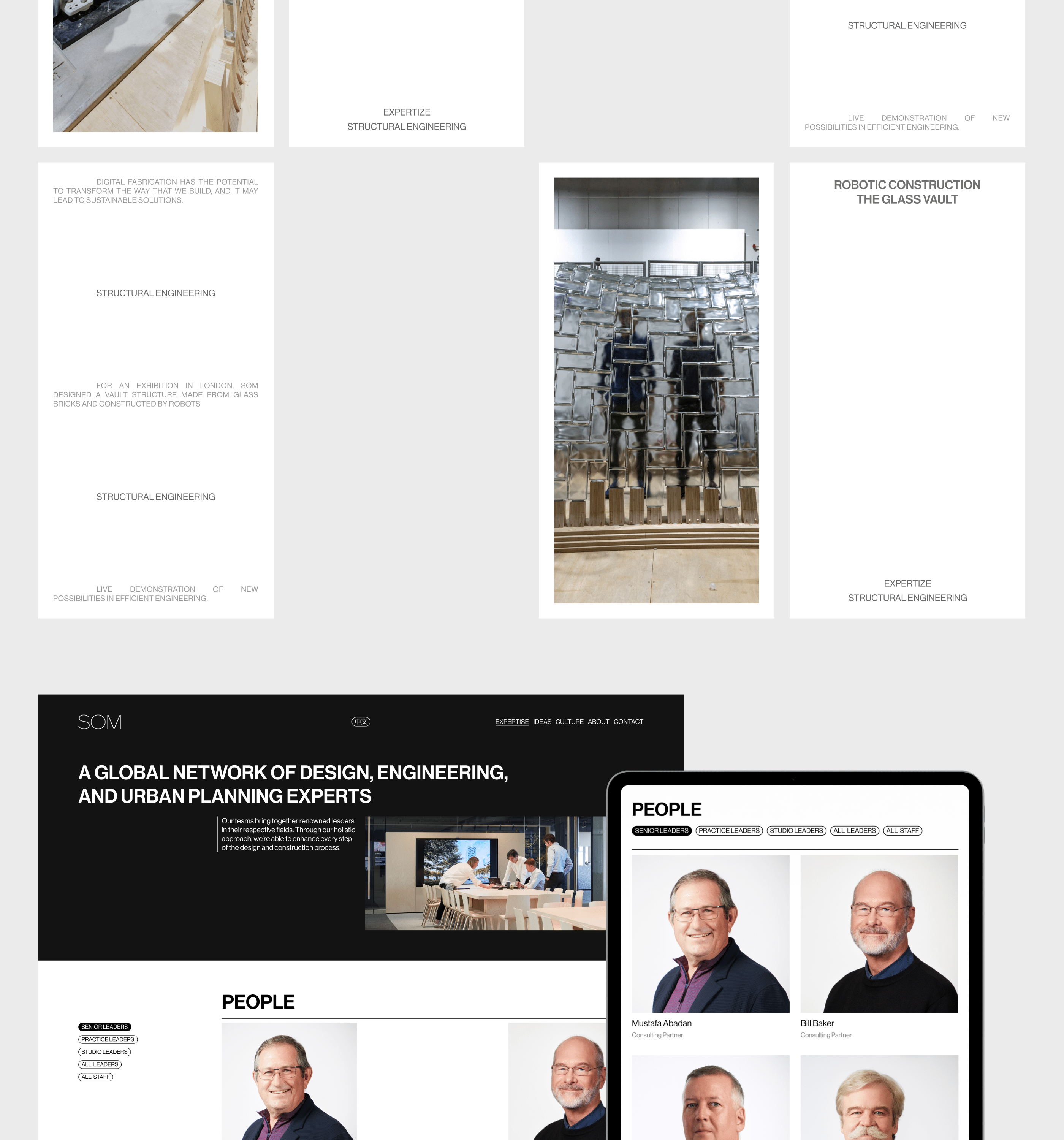 SOM | Corporate Website Redesign — Изображение №12 — Интерфейсы на Dprofile