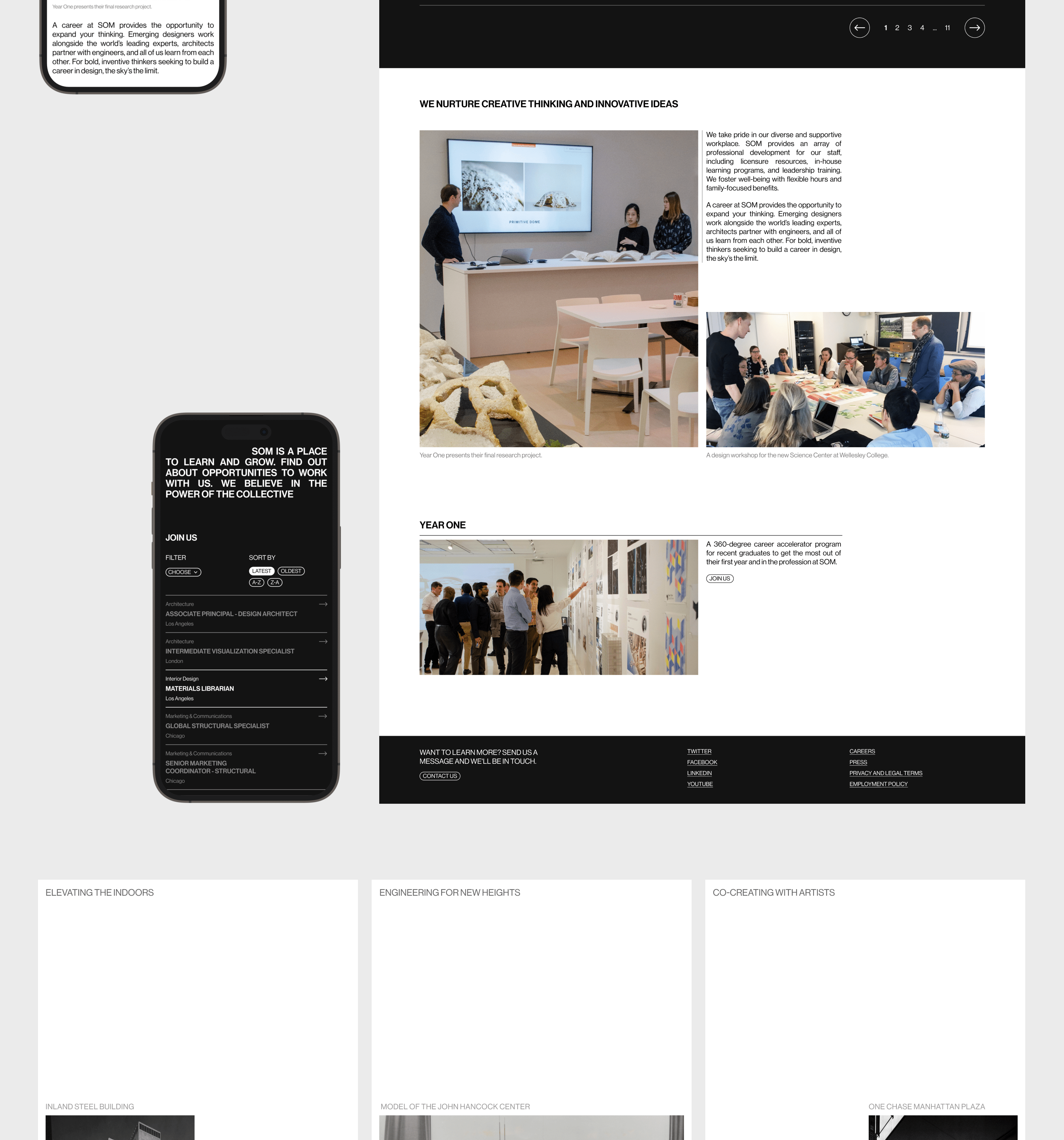 SOM | Corporate Website Redesign — Изображение №17 — Интерфейсы на Dprofile