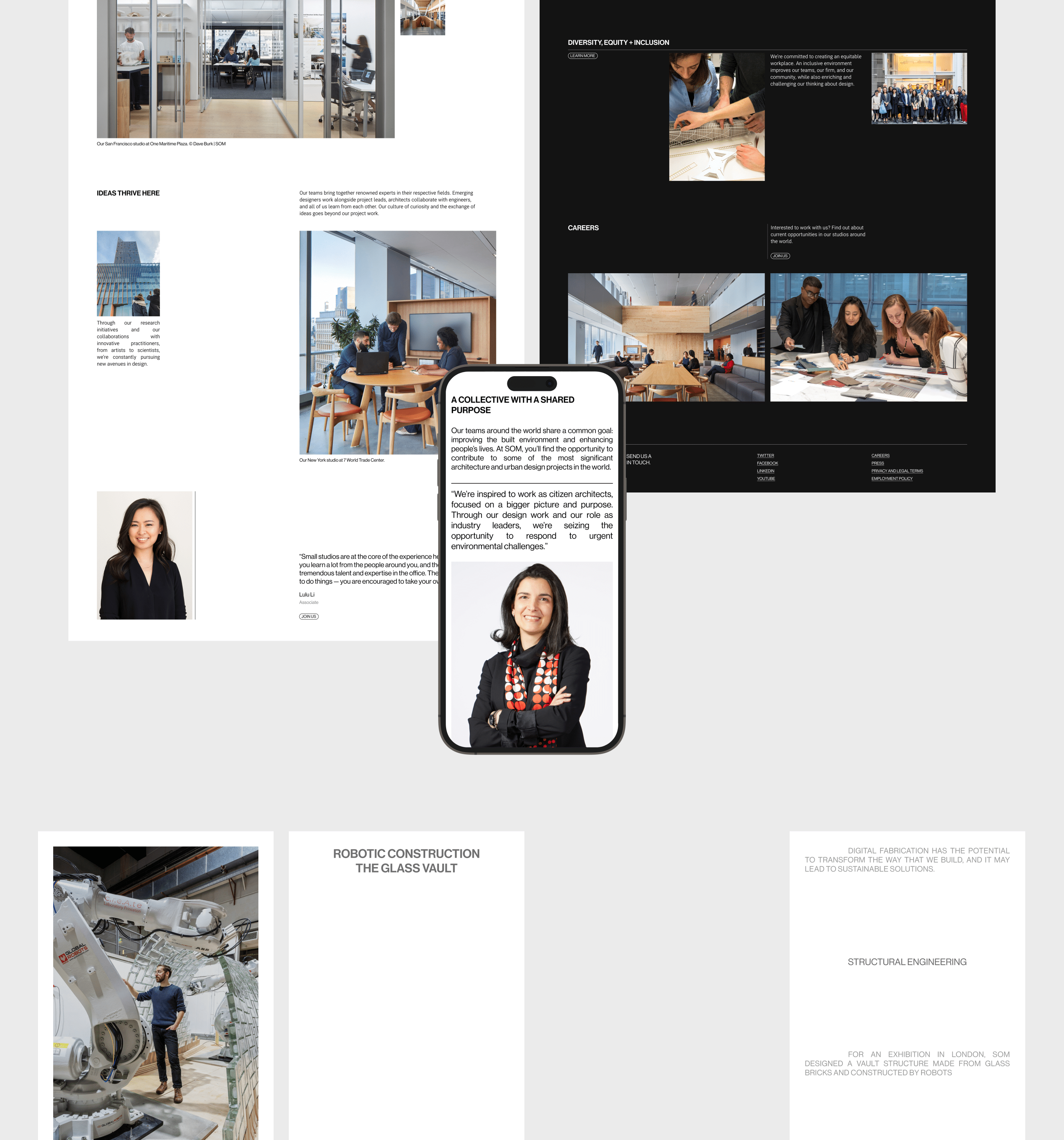SOM | Corporate Website Redesign — Изображение №11 — Интерфейсы на Dprofile