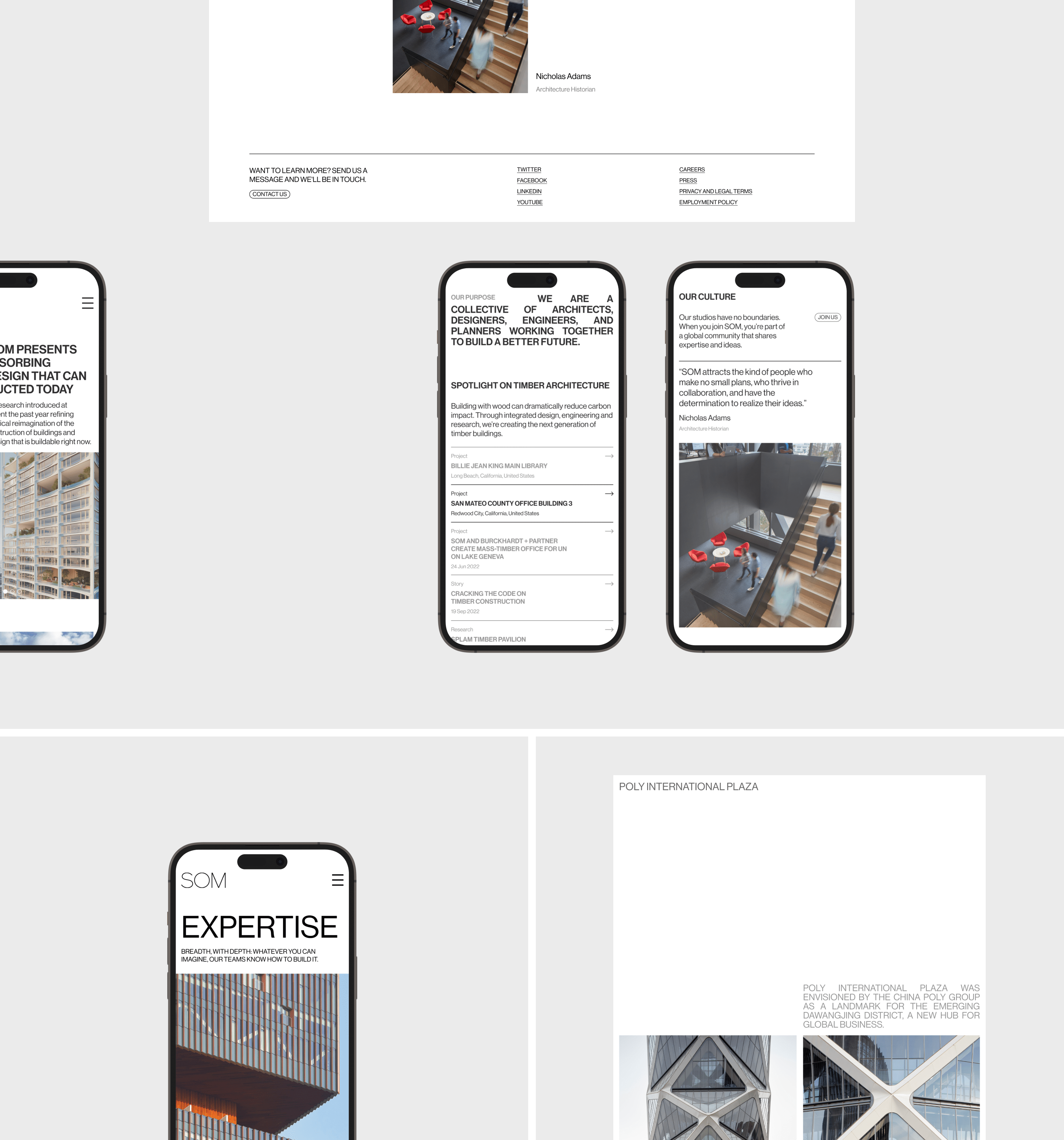 SOM | Corporate Website Redesign — Изображение №3 — Интерфейсы на Dprofile