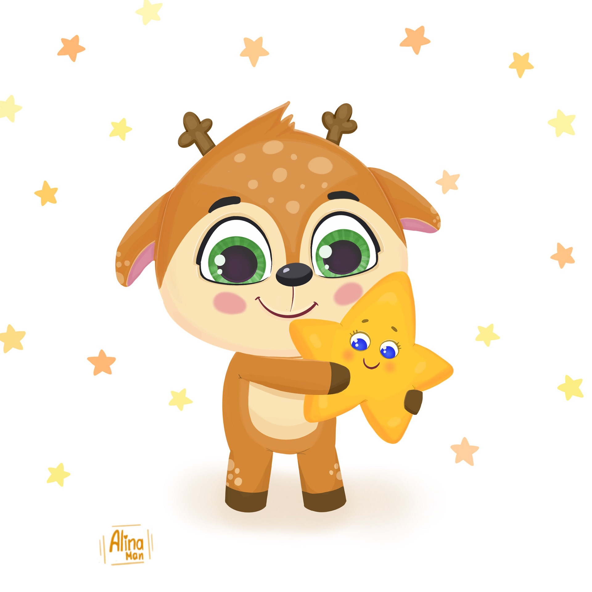 Милые животные-персонажи. — Изображение №3 — Брендинг, Иллюстрация на Dprofile