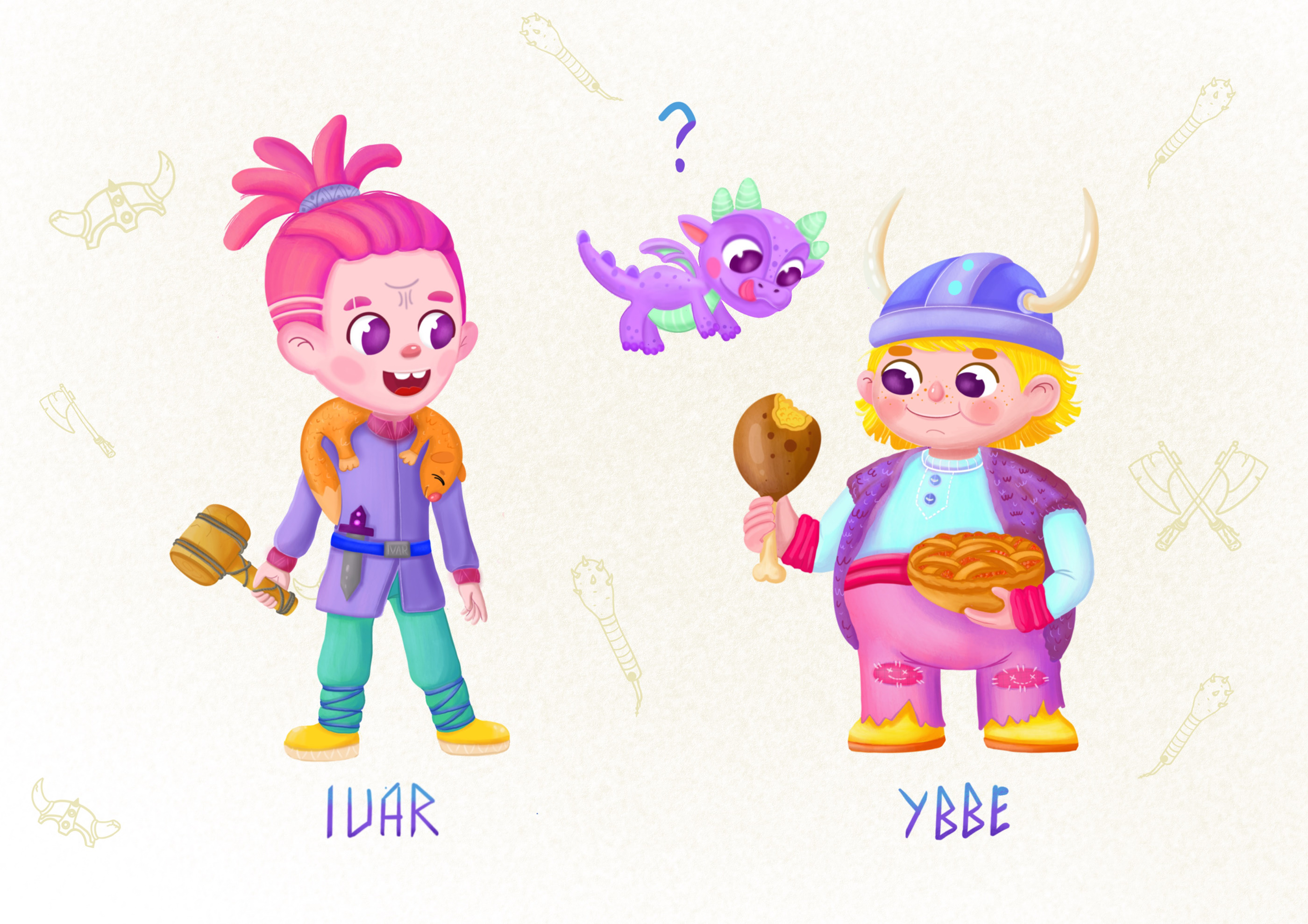 Викинг Бёрн — Изображение №5 — Брендинг, Иллюстрация на Dprofile