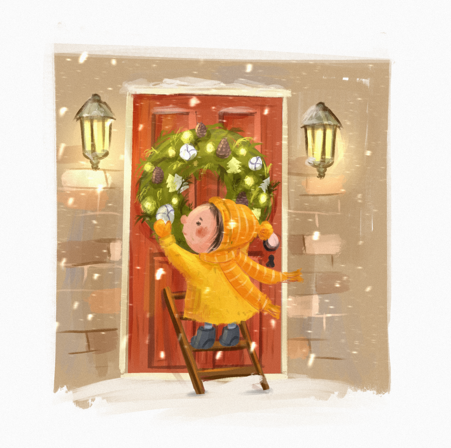 New Year Card — Изображение №5 — Иллюстрация на Dprofile