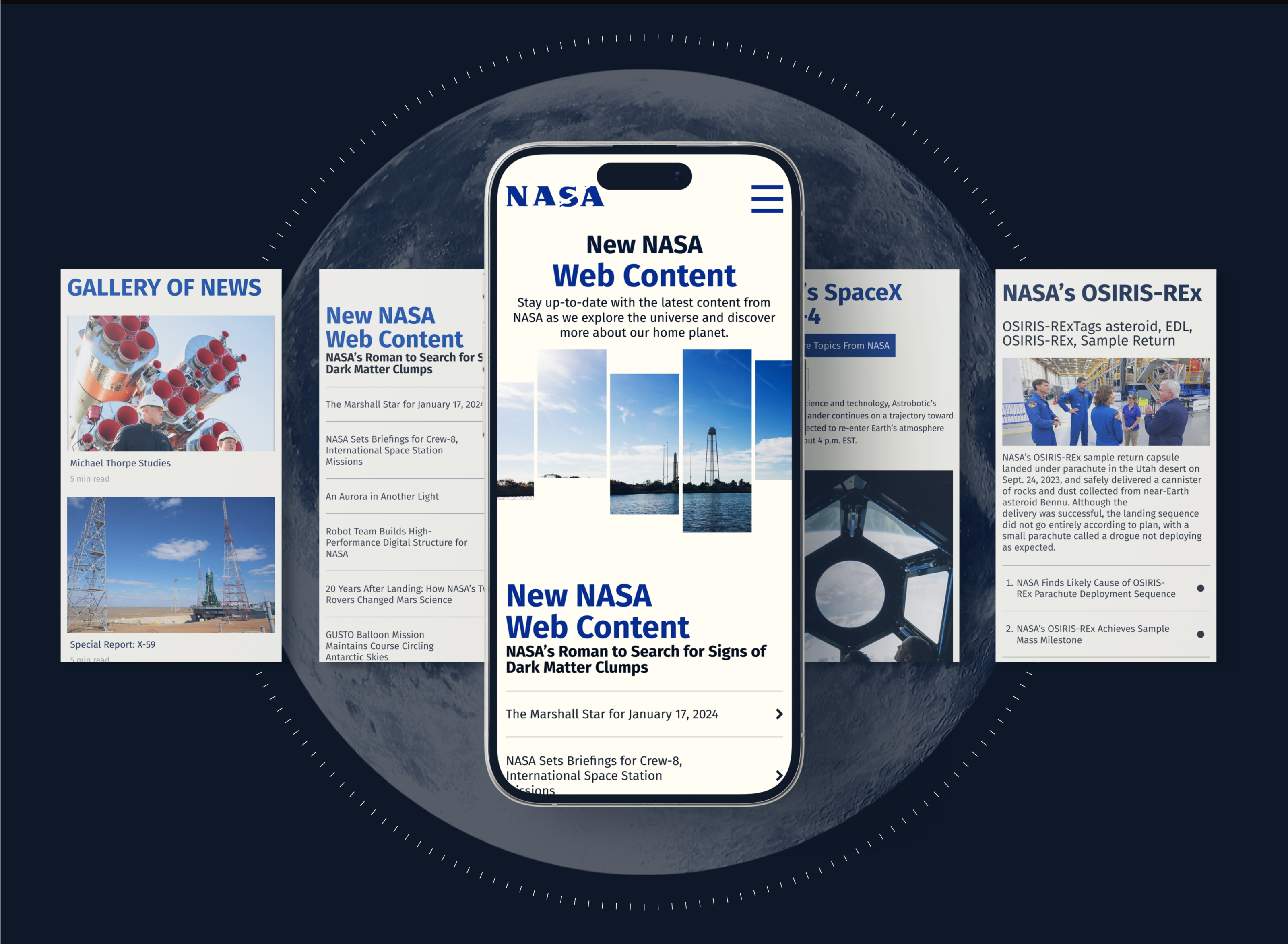 Редизайн корпоротивного сайта NASA — Изображение №21 — Интерфейсы на Dprofile