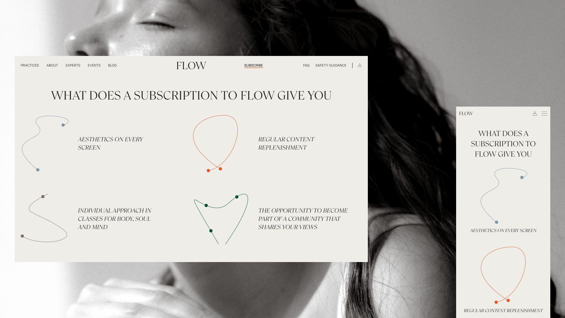 FLOW — Изображение №5 — Интерфейсы, Брендинг на Dprofile