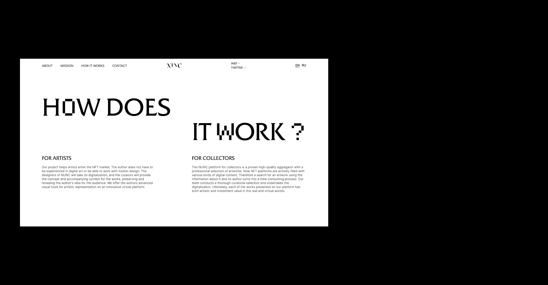 NUNC — Изображение №8 — Интерфейсы, Брендинг на Dprofile