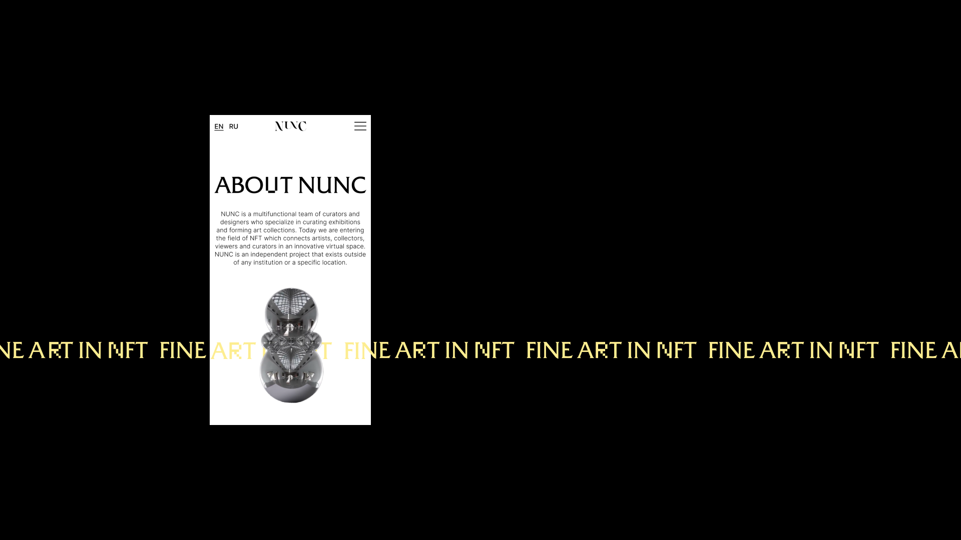 NUNC — Изображение №5 — Интерфейсы, Брендинг на Dprofile