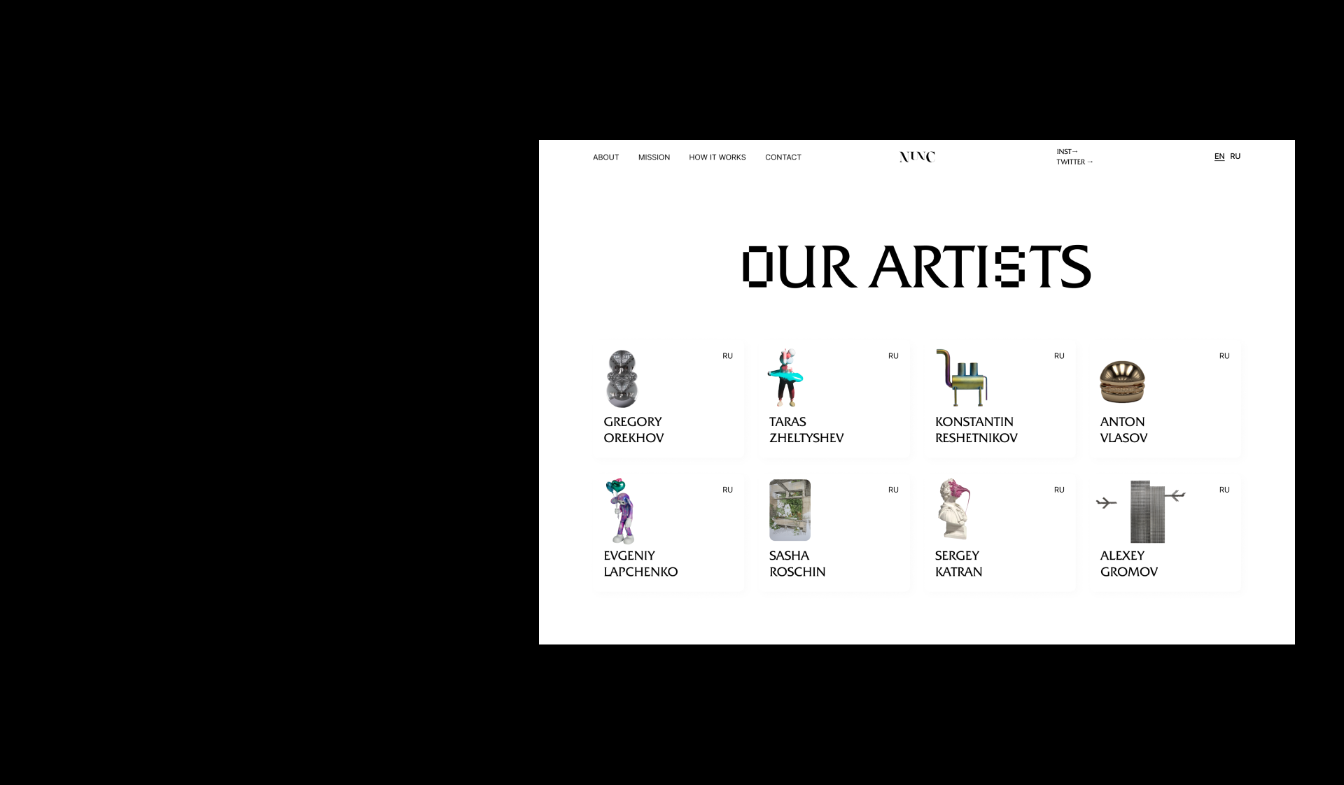 NUNC — Изображение №10 — Интерфейсы, Брендинг на Dprofile