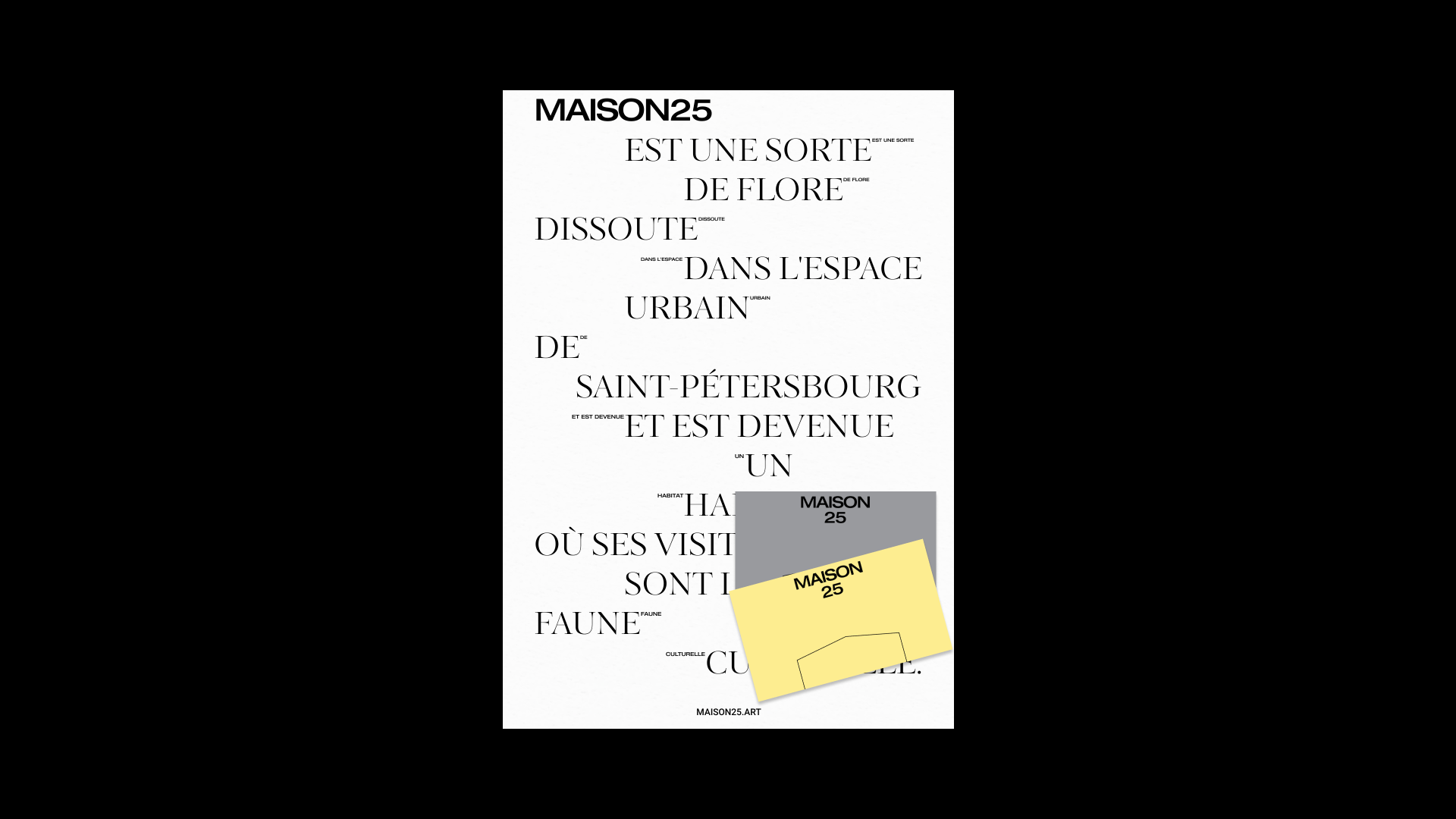 MAISON25 — Изображение №17 — Интерфейсы, Брендинг на Dprofile