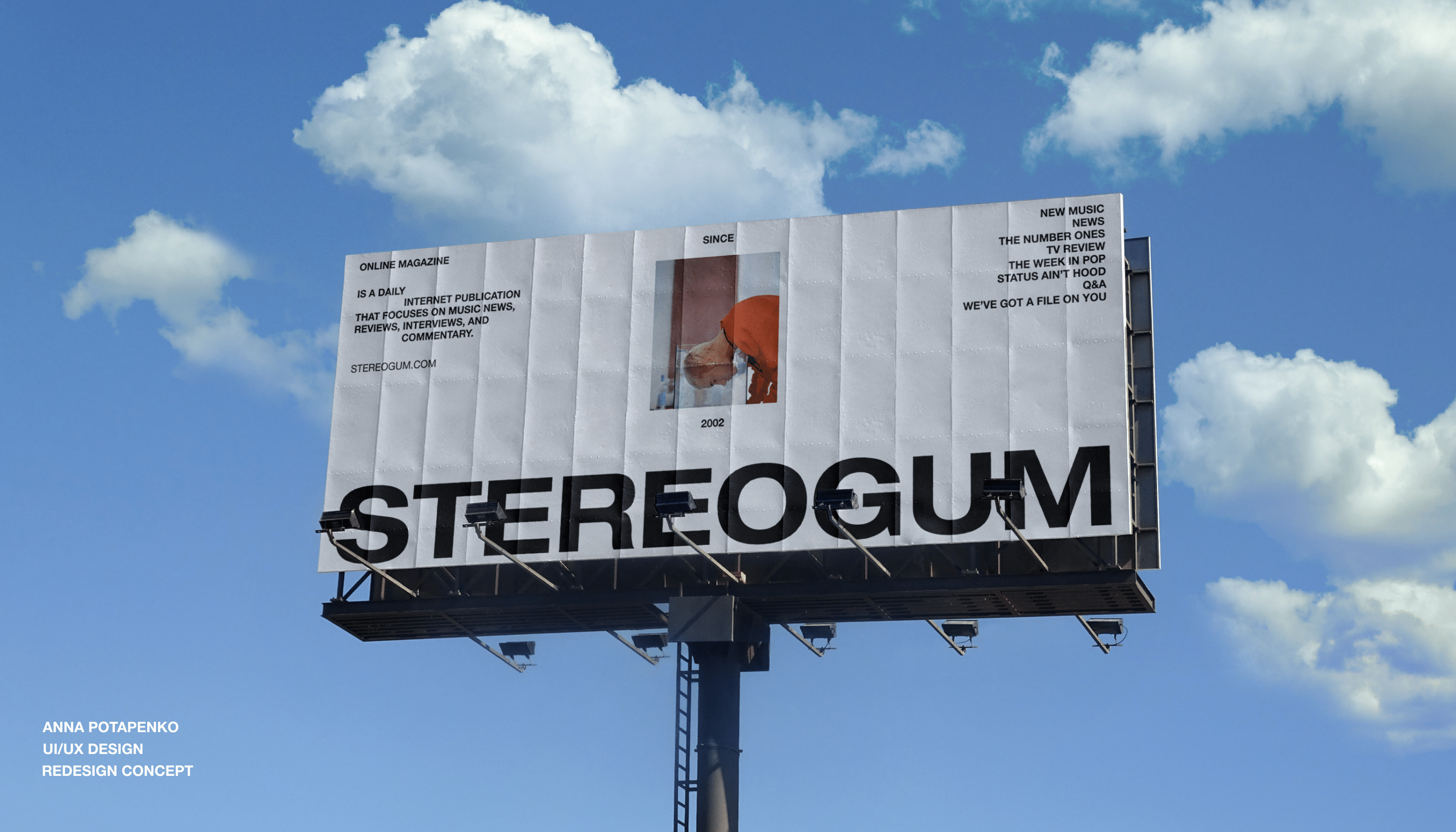 STEREOGUM | News website redesign — Изображение №1 — Интерфейсы, Анимация на Dprofile