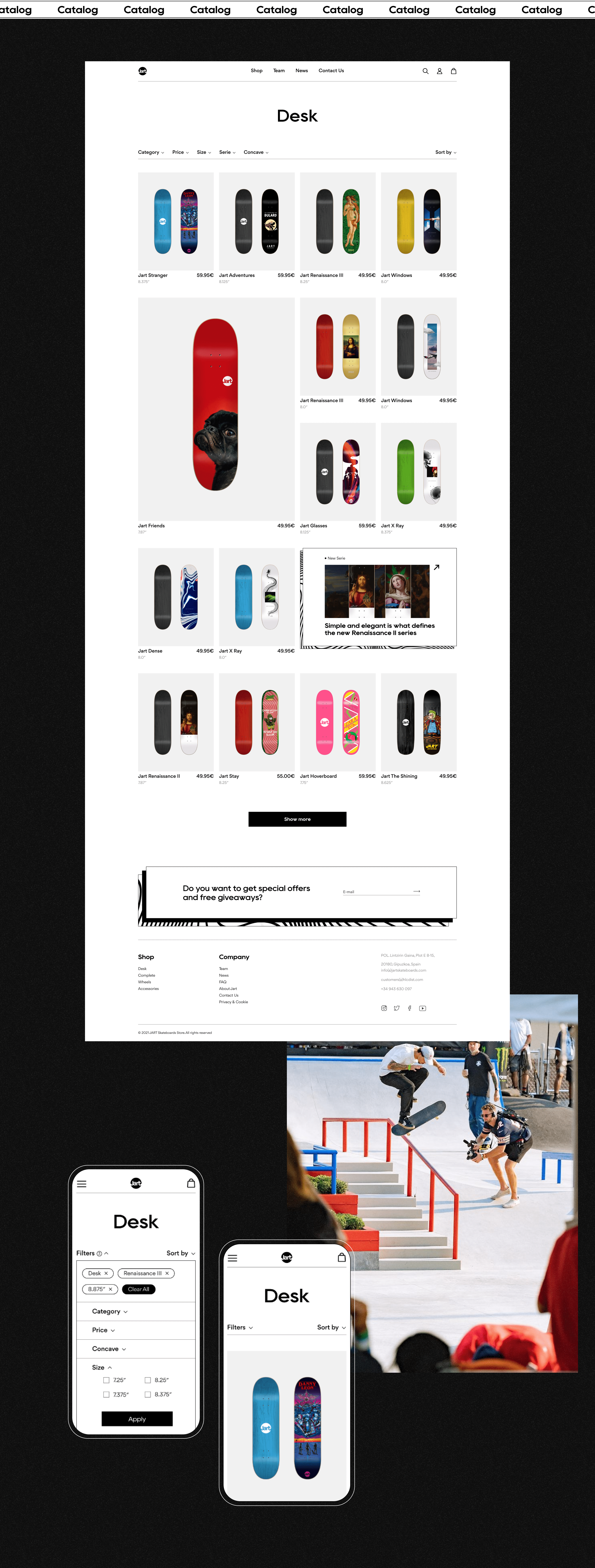 JART | E-commerce redesign — Изображение №7 — Интерфейсы на Dprofile