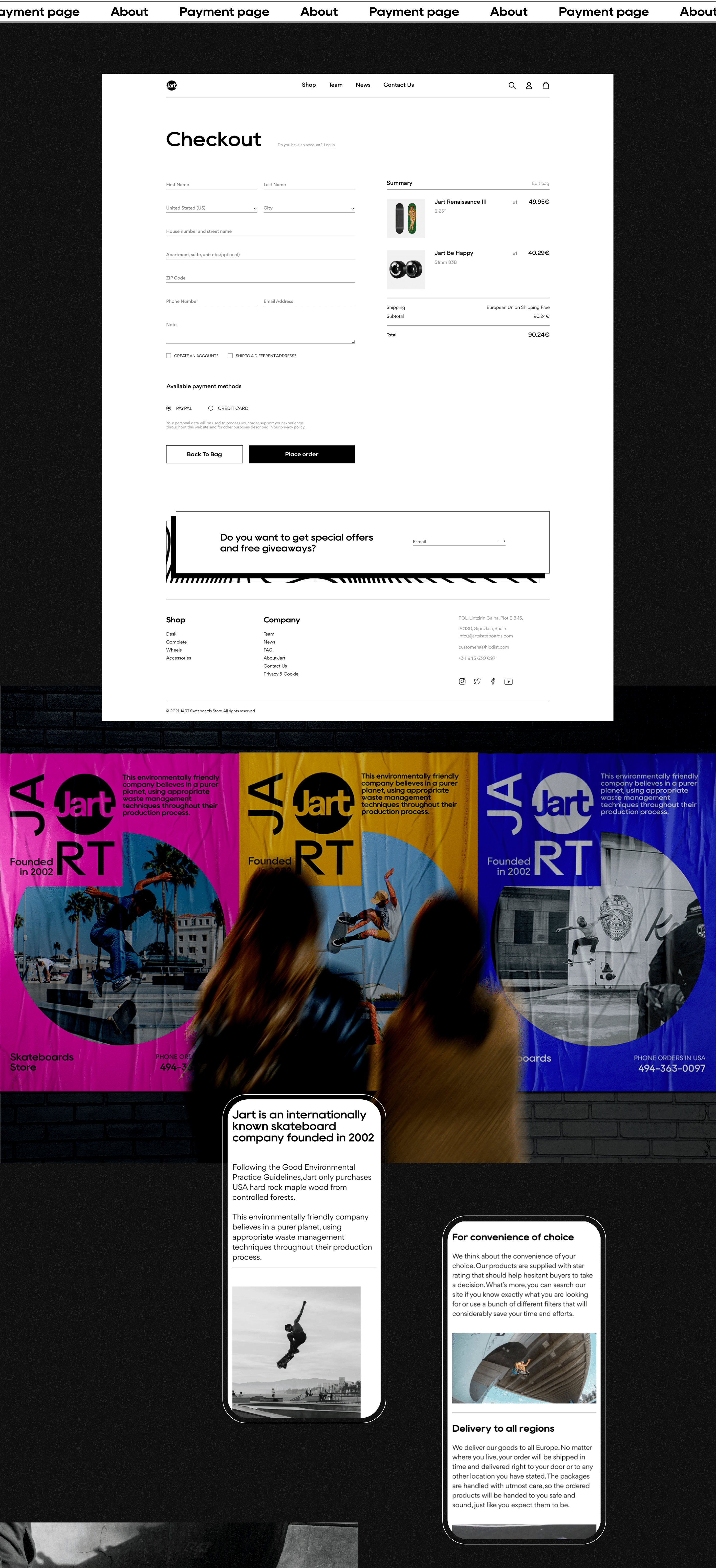 JART | E-commerce redesign — Изображение №10 — Интерфейсы на Dprofile
