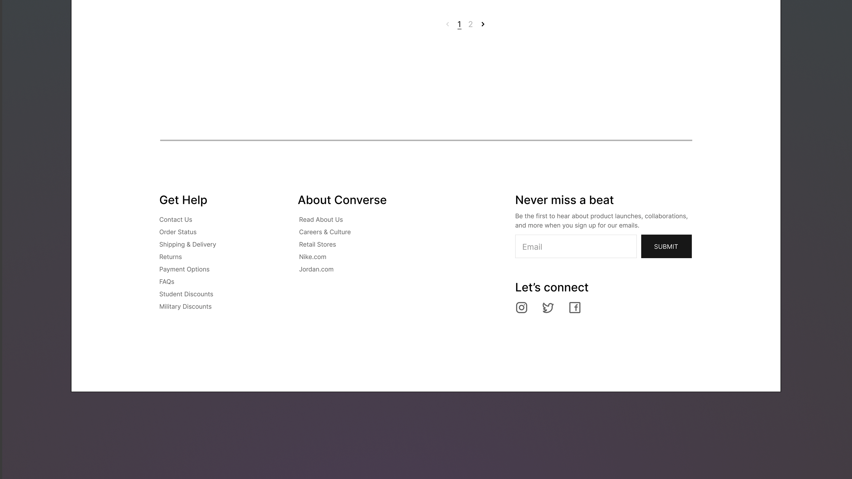 Converse - UX/UI Redesign of Online Shop — Изображение №32 — Интерфейсы на Dprofile