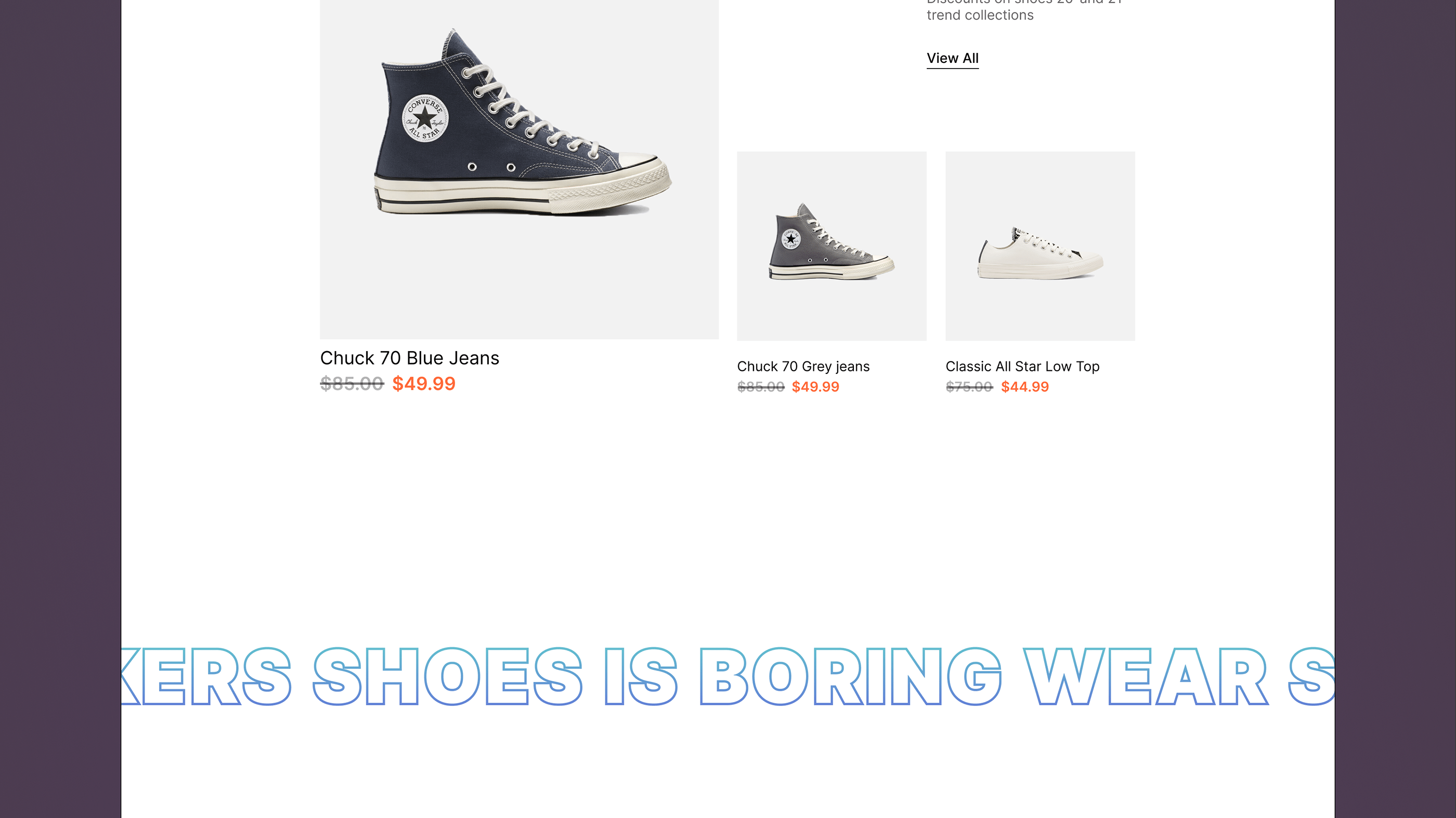 Converse - UX/UI Redesign of Online Shop — Изображение №5 — Интерфейсы на Dprofile