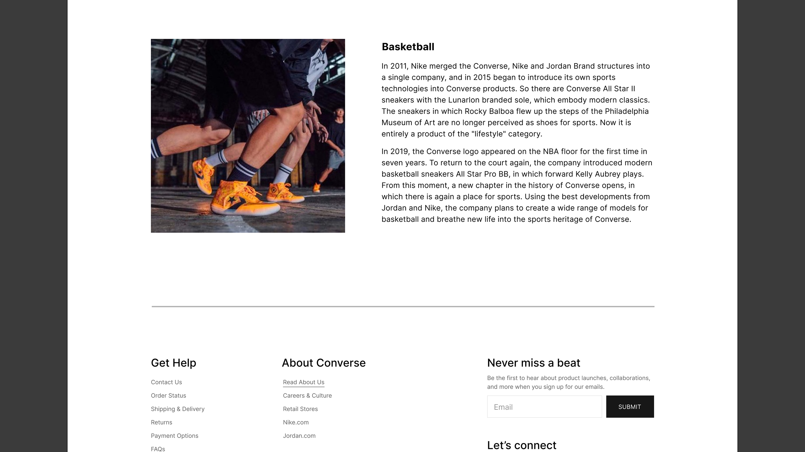 Converse - UX/UI Redesign of Online Shop — Изображение №25 — Интерфейсы на Dprofile