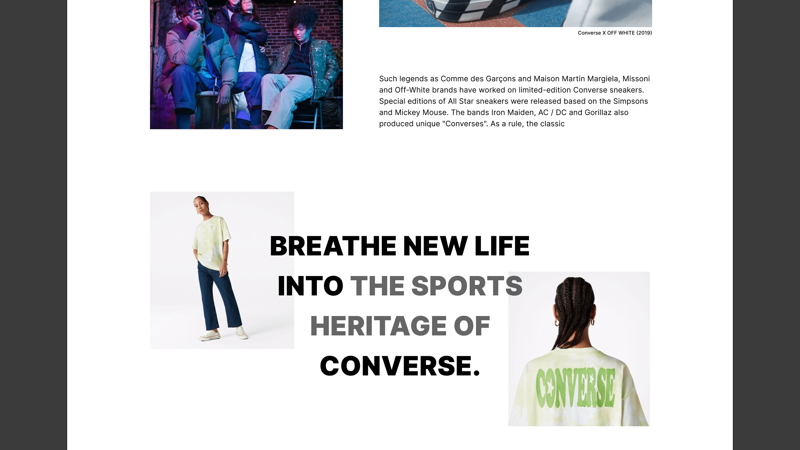 Converse - UX/UI Redesign of Online Shop — Изображение №24 — Интерфейсы на Dprofile