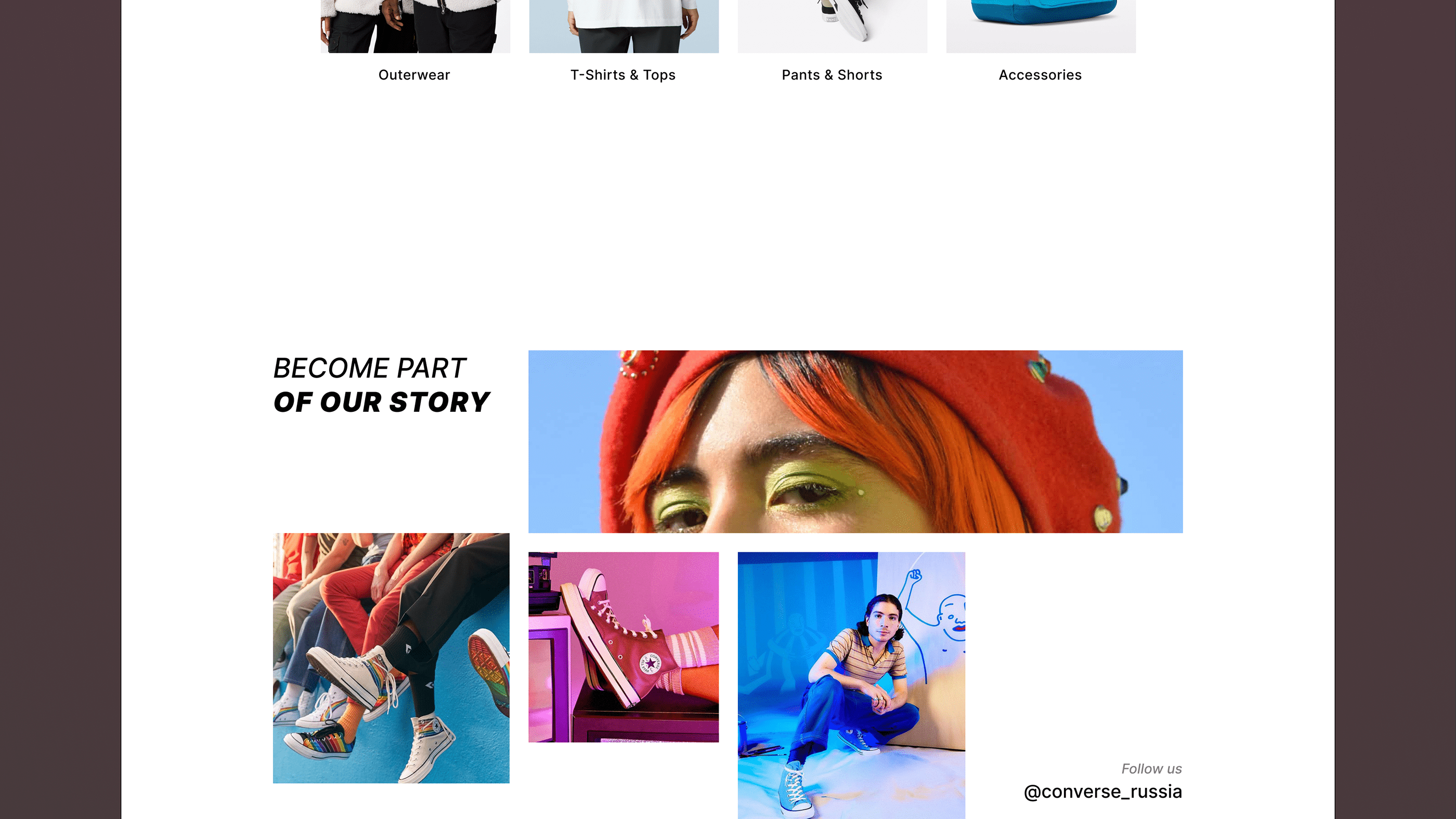 Converse - UX/UI Redesign of Online Shop — Изображение №9 — Интерфейсы на Dprofile