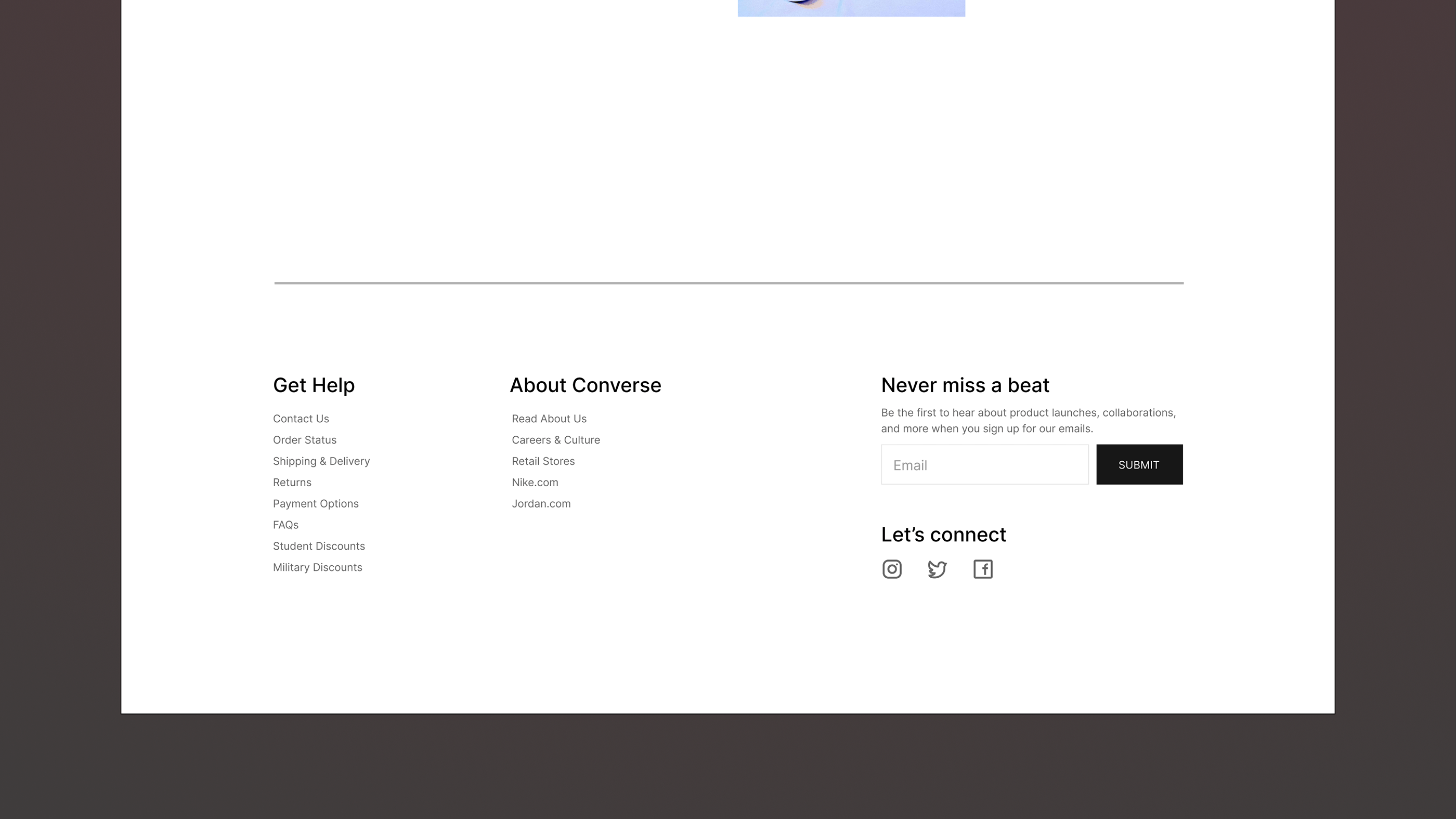 Converse - UX/UI Redesign of Online Shop — Изображение №10 — Интерфейсы на Dprofile