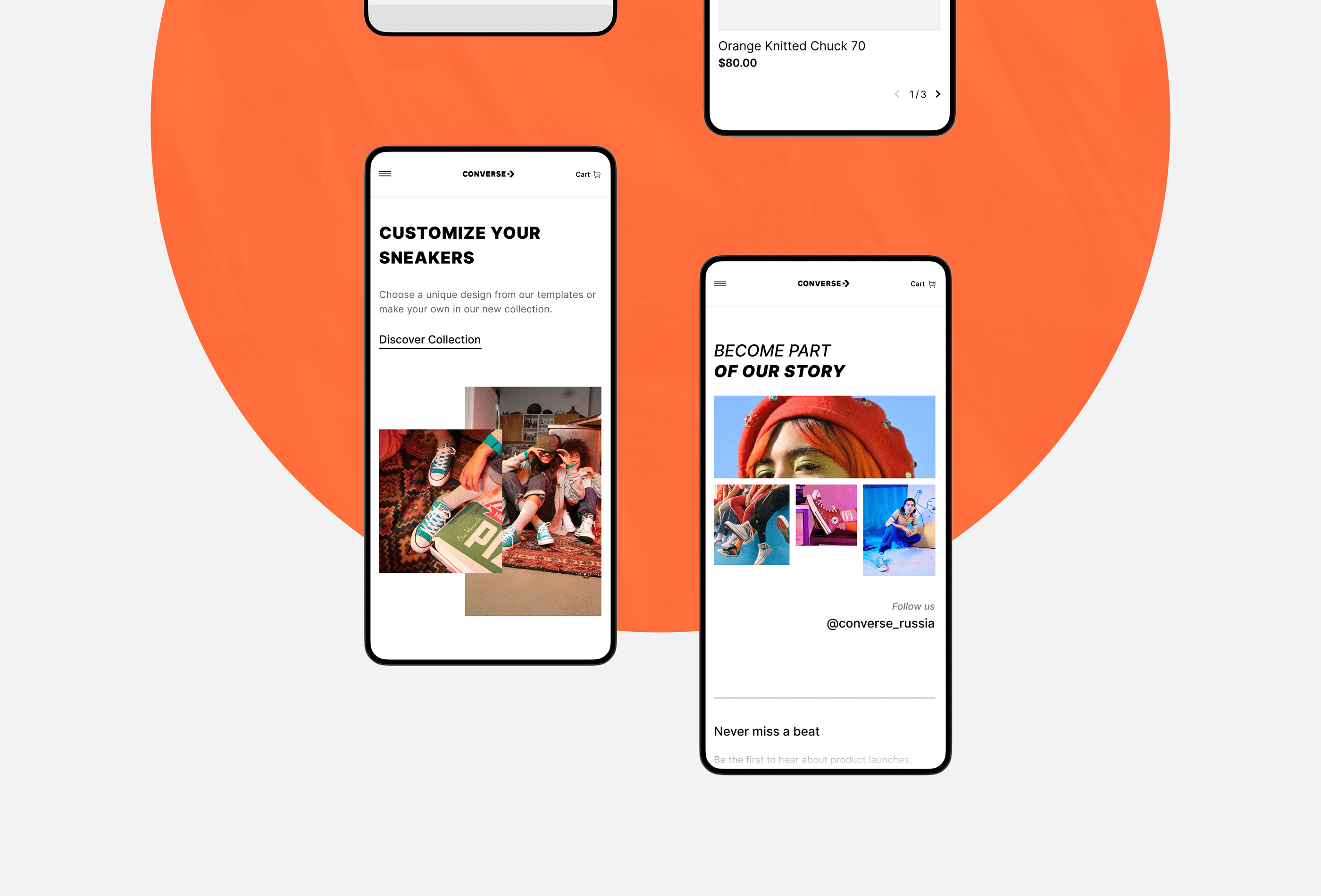 Converse - UX/UI Redesign of Online Shop — Изображение №12 — Интерфейсы на Dprofile