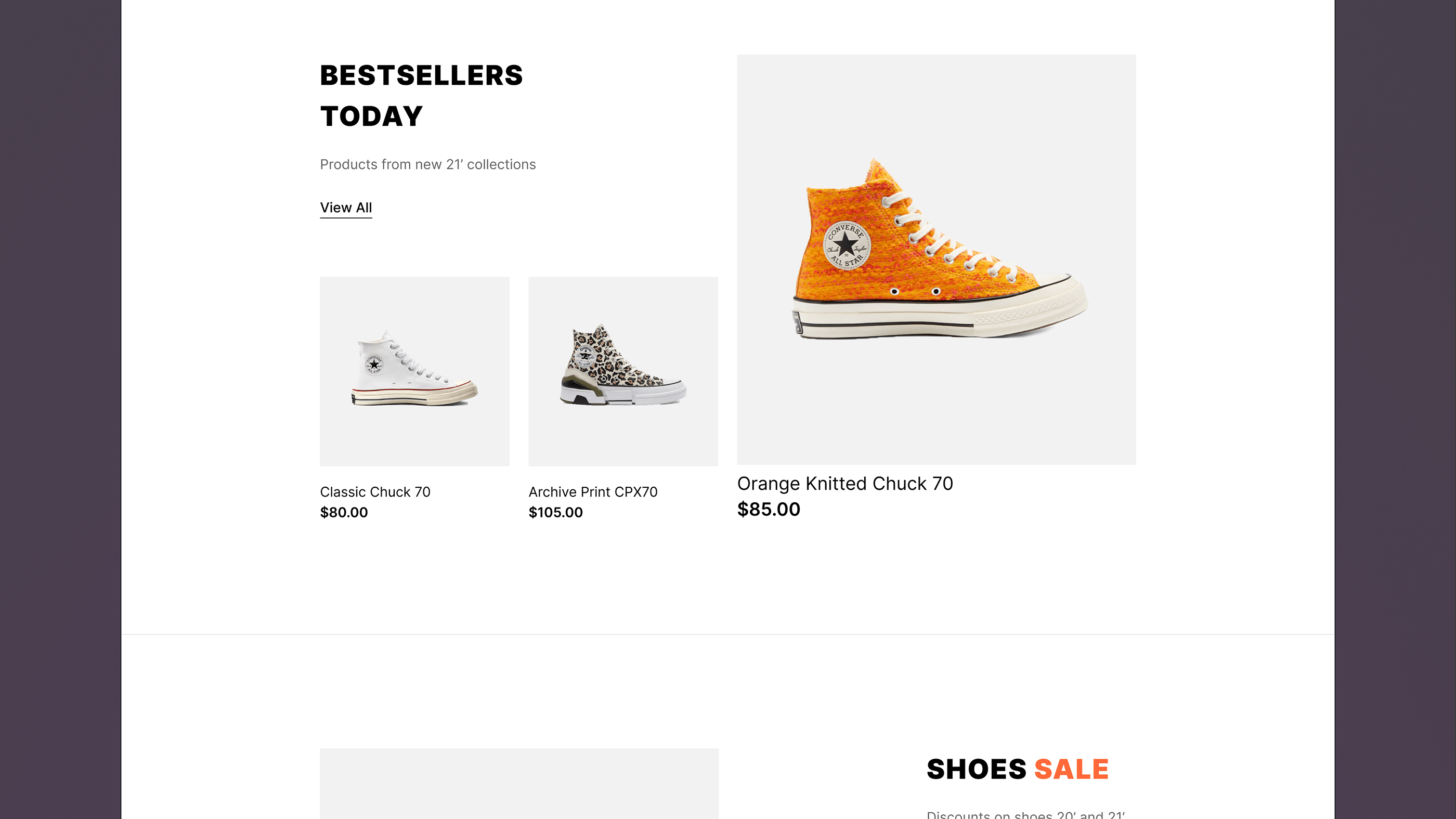 Converse - UX/UI Redesign of Online Shop — Изображение №4 — Интерфейсы на Dprofile