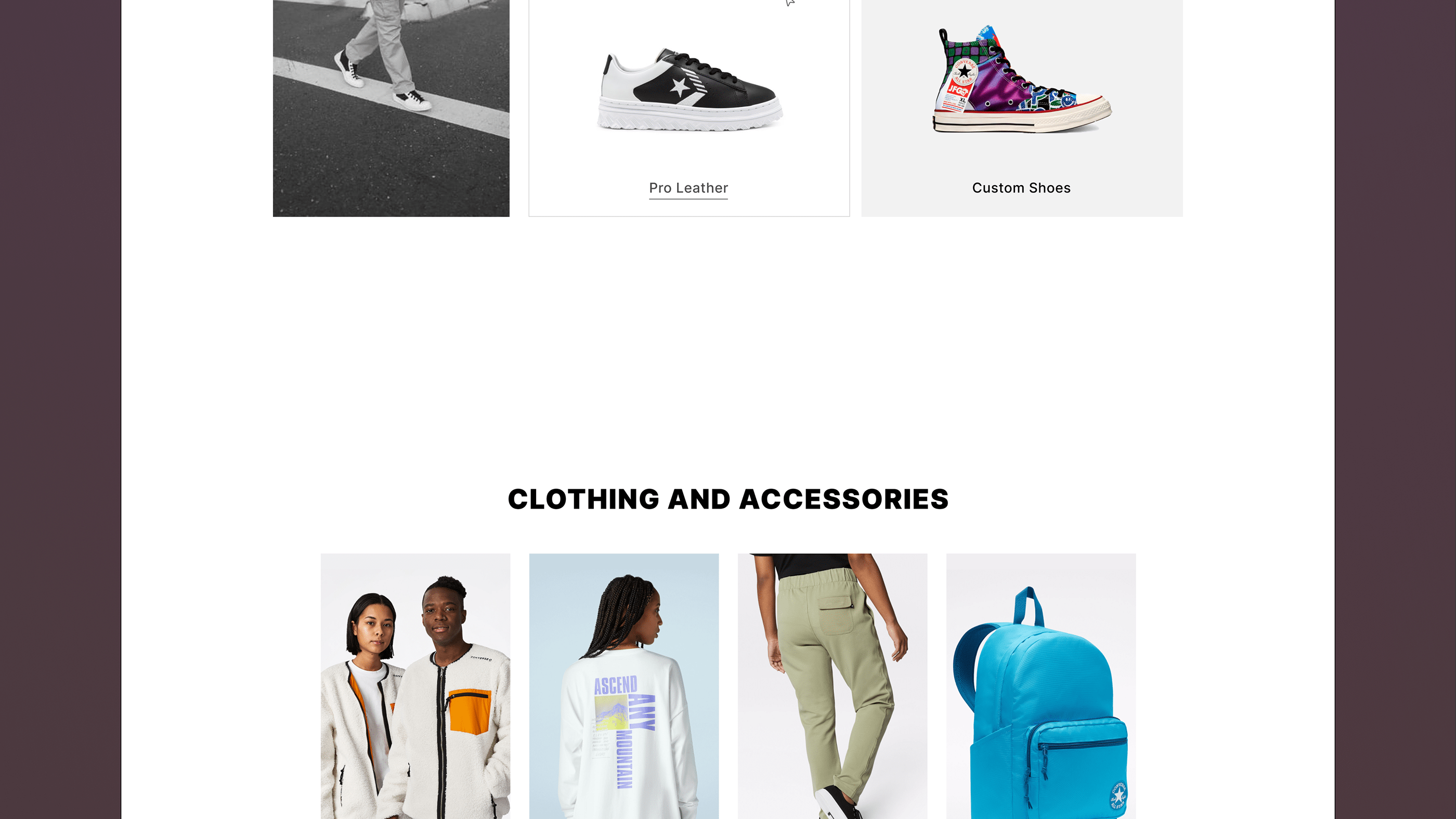 Converse - UX/UI Redesign of Online Shop — Изображение №8 — Интерфейсы на Dprofile