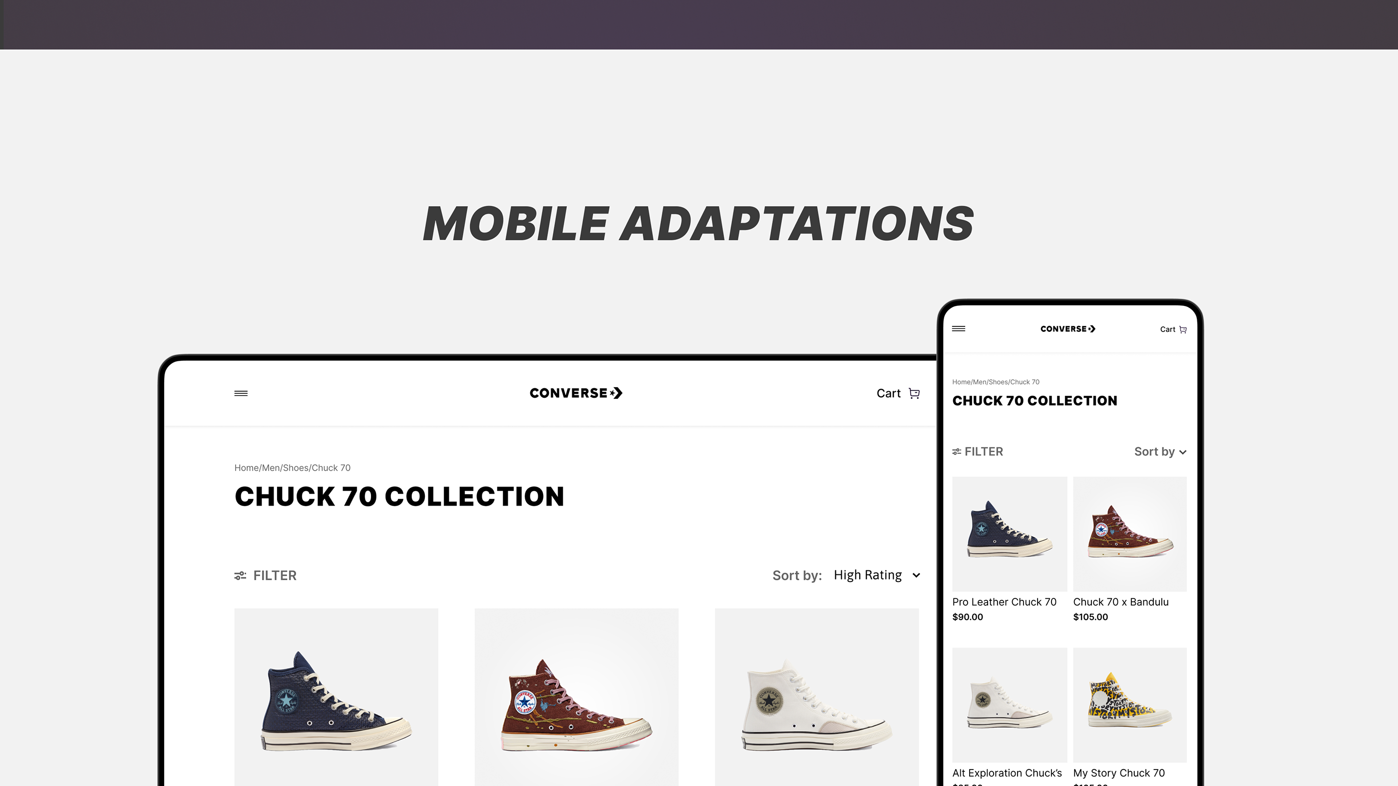 Converse - UX/UI Redesign of Online Shop — Изображение №33 — Интерфейсы на Dprofile