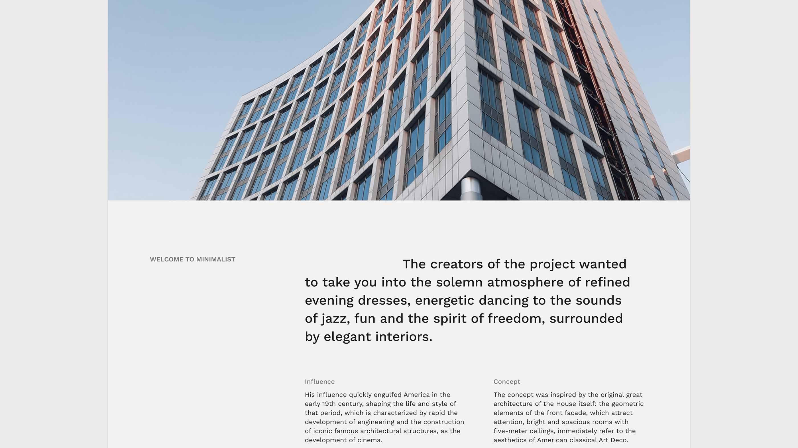 Minimalist - real estate project — Изображение №8 — Интерфейсы, Анимация на Dprofile