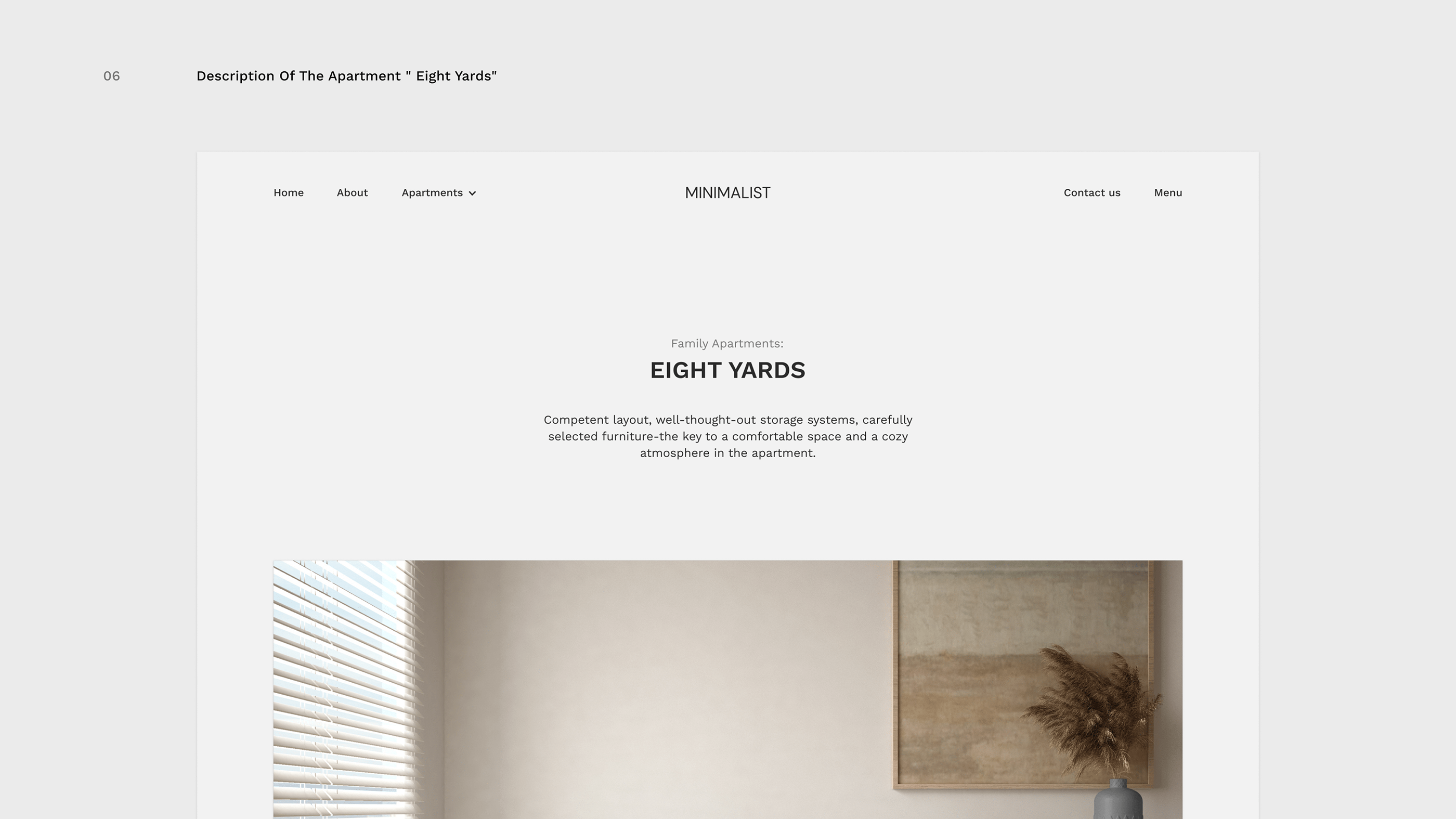 Minimalist - real estate project — Изображение №33 — Интерфейсы, Анимация на Dprofile