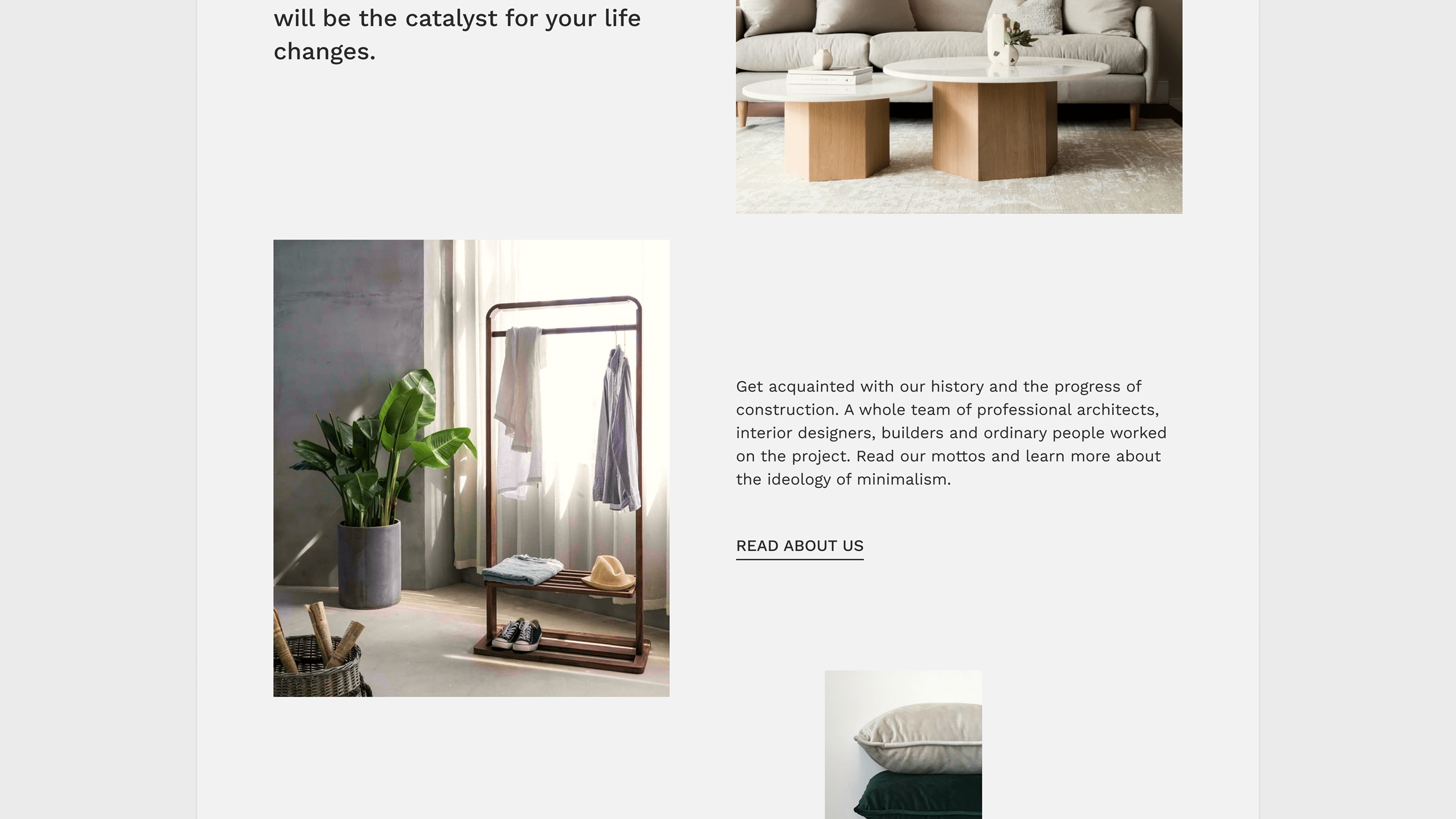 Minimalist - real estate project — Изображение №15 — Интерфейсы, Анимация на Dprofile