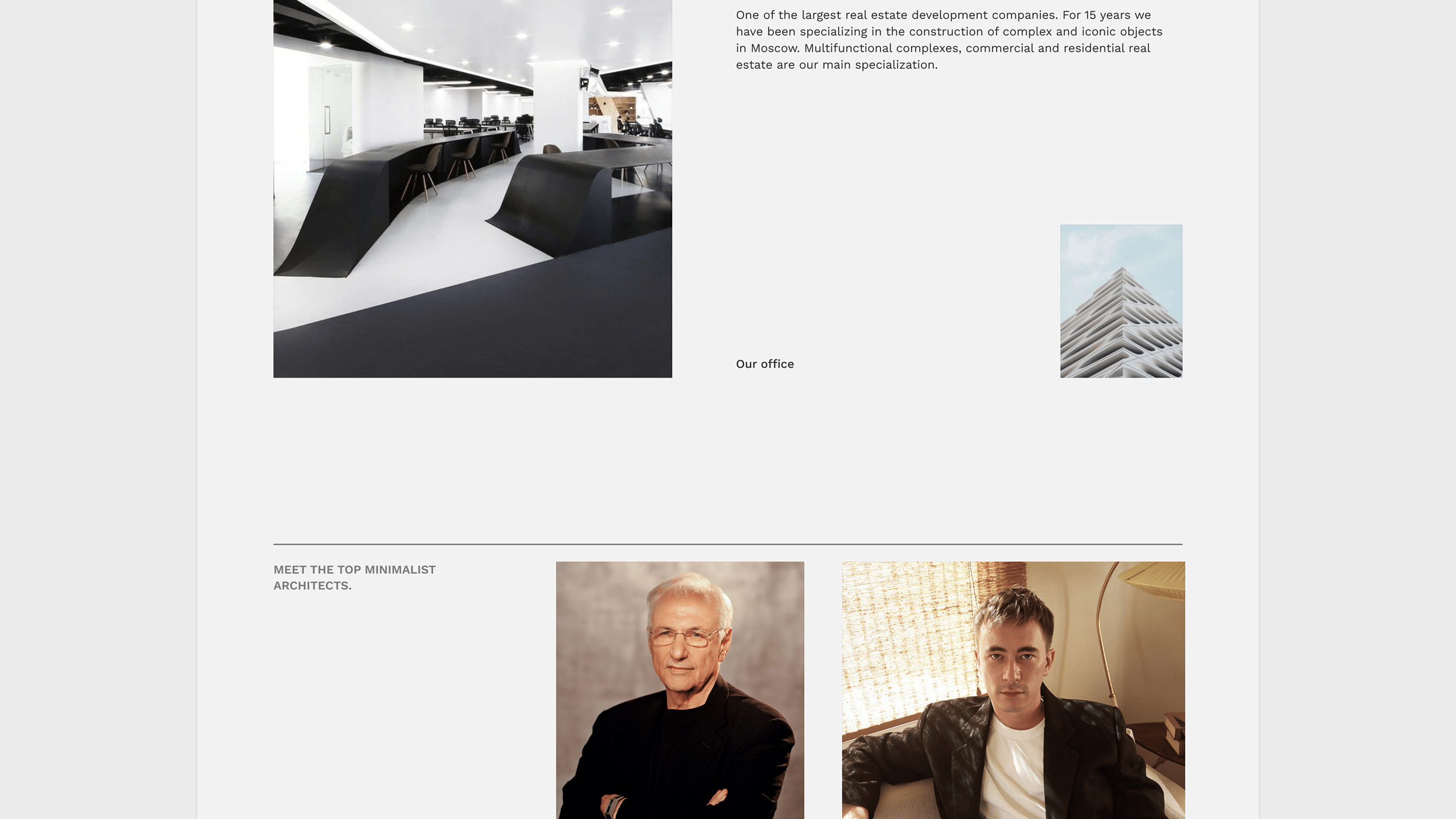 Minimalist - real estate project — Изображение №25 — Интерфейсы, Анимация на Dprofile