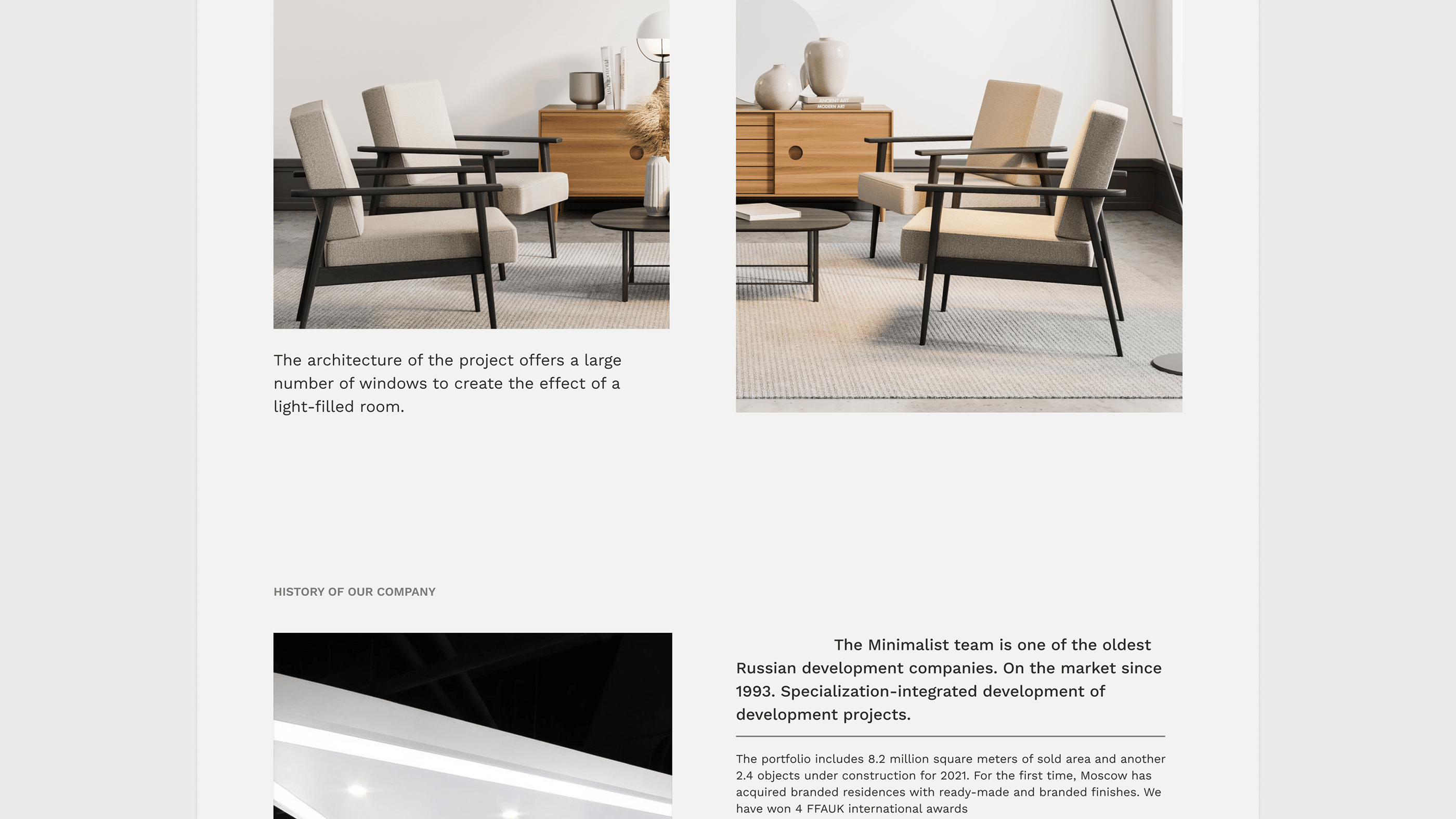 Minimalist - real estate project — Изображение №24 — Интерфейсы, Анимация на Dprofile