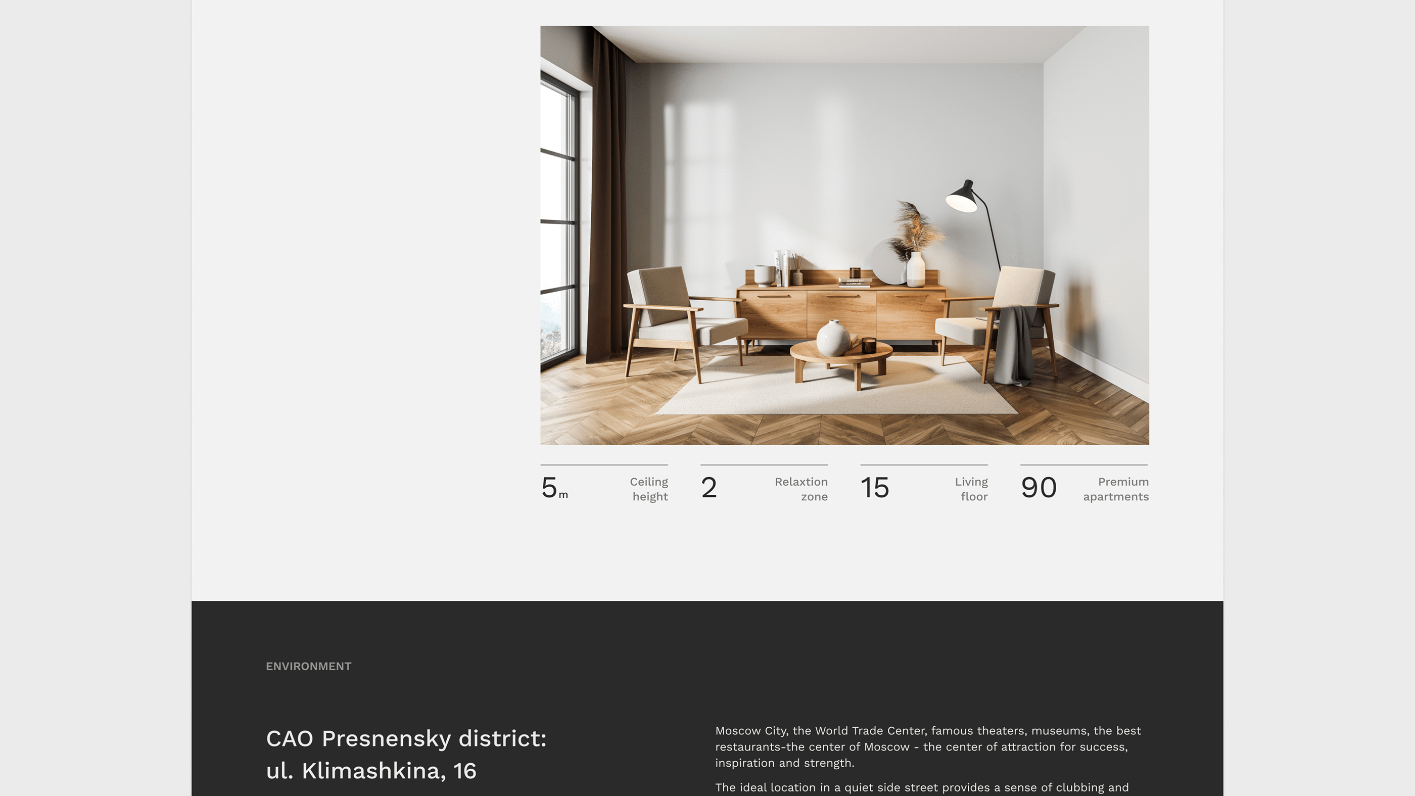 Minimalist - real estate project — Изображение №9 — Интерфейсы, Анимация на Dprofile