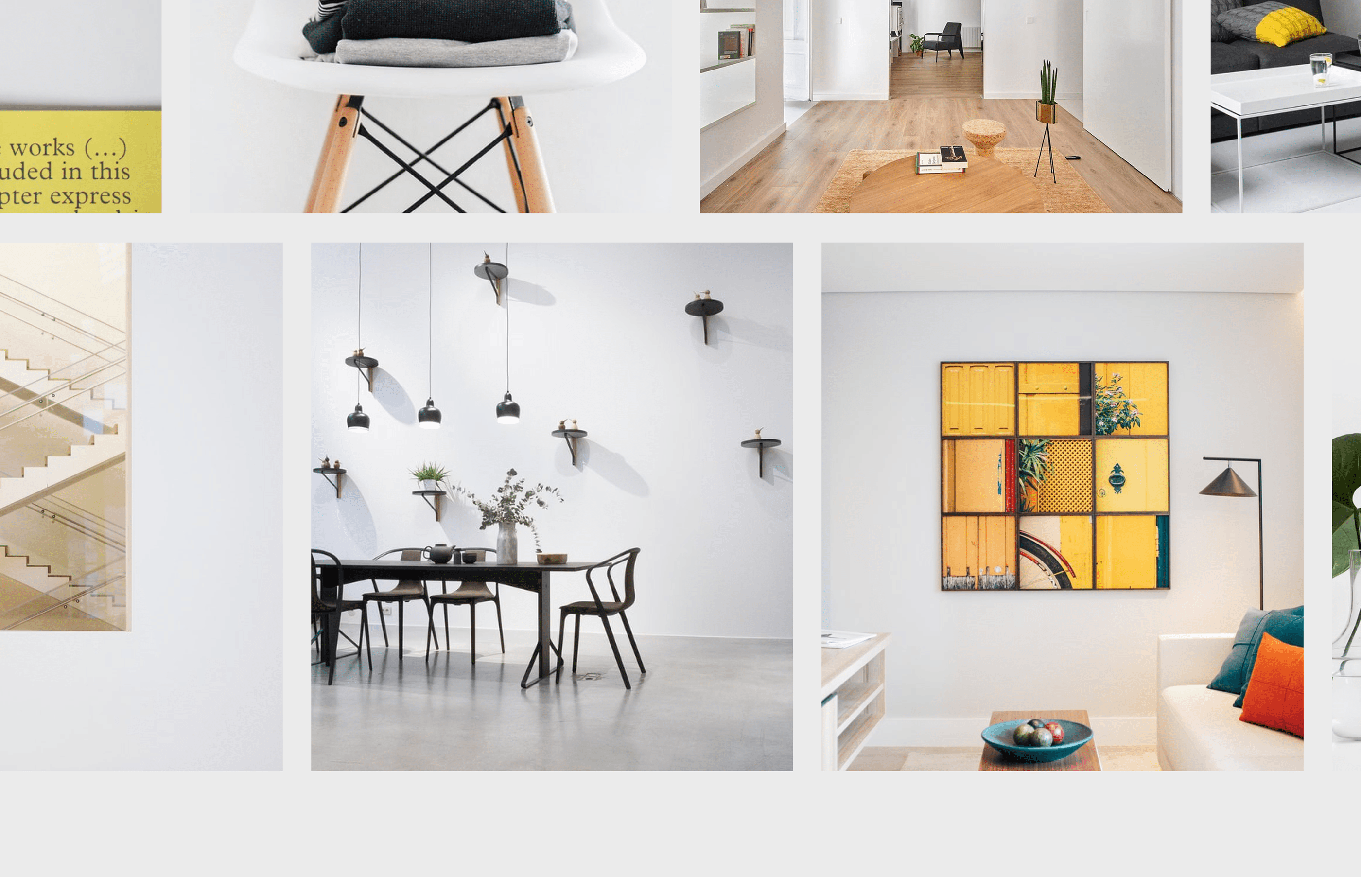Minimalist - real estate project — Изображение №4 — Интерфейсы, Анимация на Dprofile