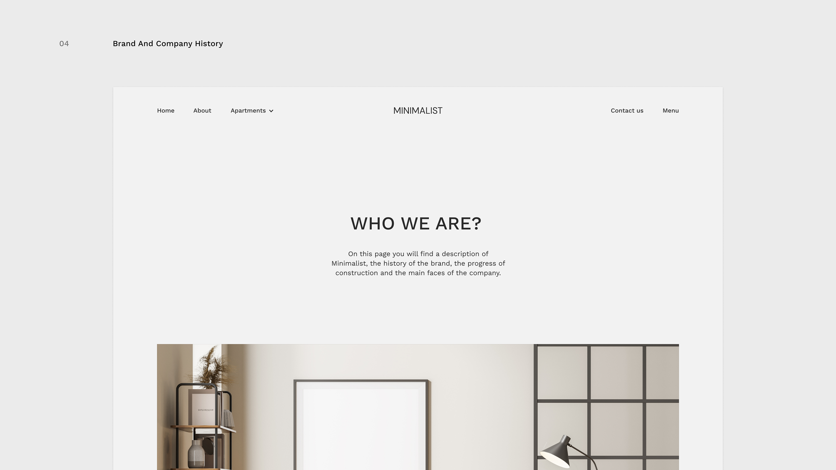 Minimalist - real estate project — Изображение №21 — Интерфейсы, Анимация на Dprofile