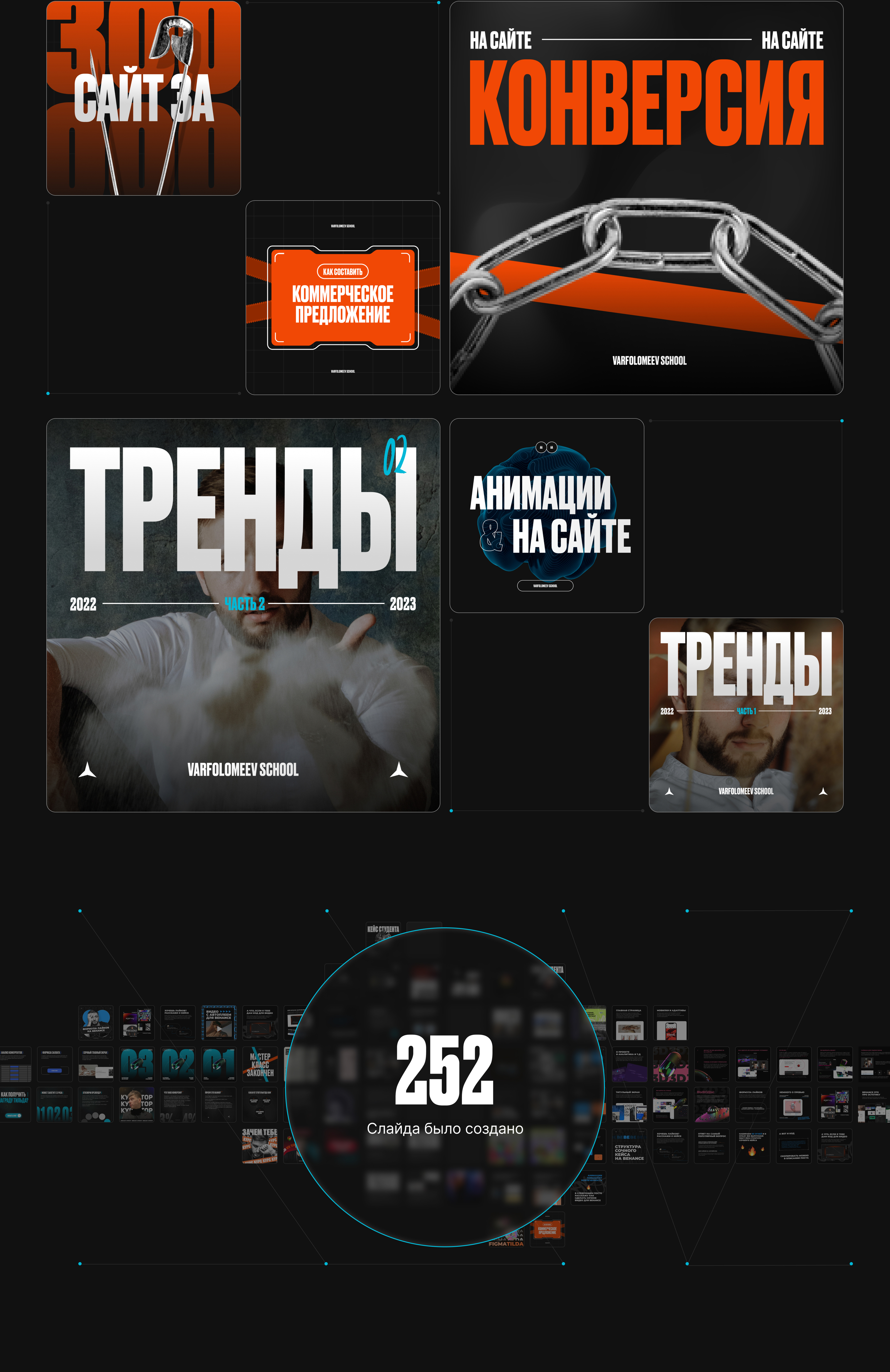 VARFOLOMEEV SCHOOL 2.0 — Изображение №8 — Интерфейсы, Брендинг на Dprofile