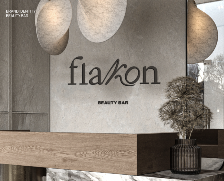 Flakon|beauty bar|brand identity — Брендинг, Маркетинг на Dprofile