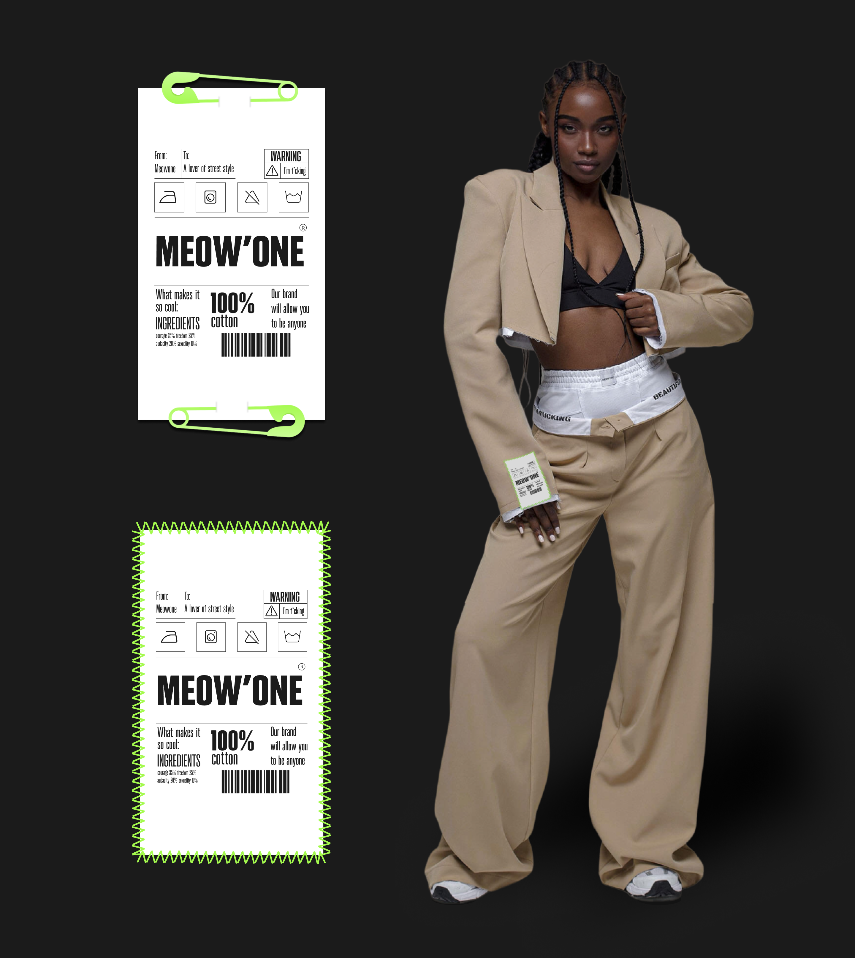 MEOW'ONE | бренд одежды — Изображение №8 — Брендинг, Маркетинг на Dprofile