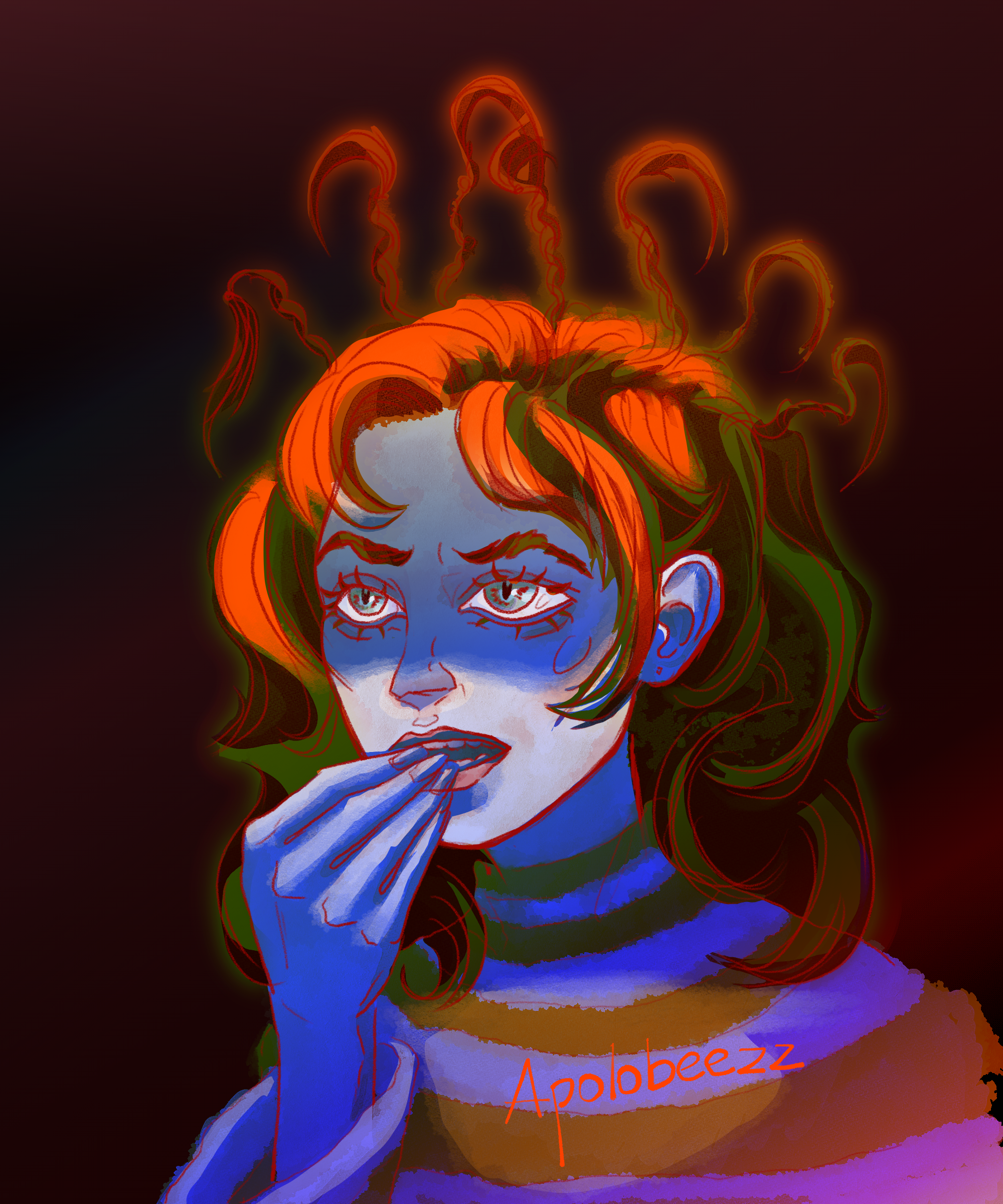 Персонажи из Головоломки 2 в моём стиле — Изображение №9 — Иллюстрация на Dprofile