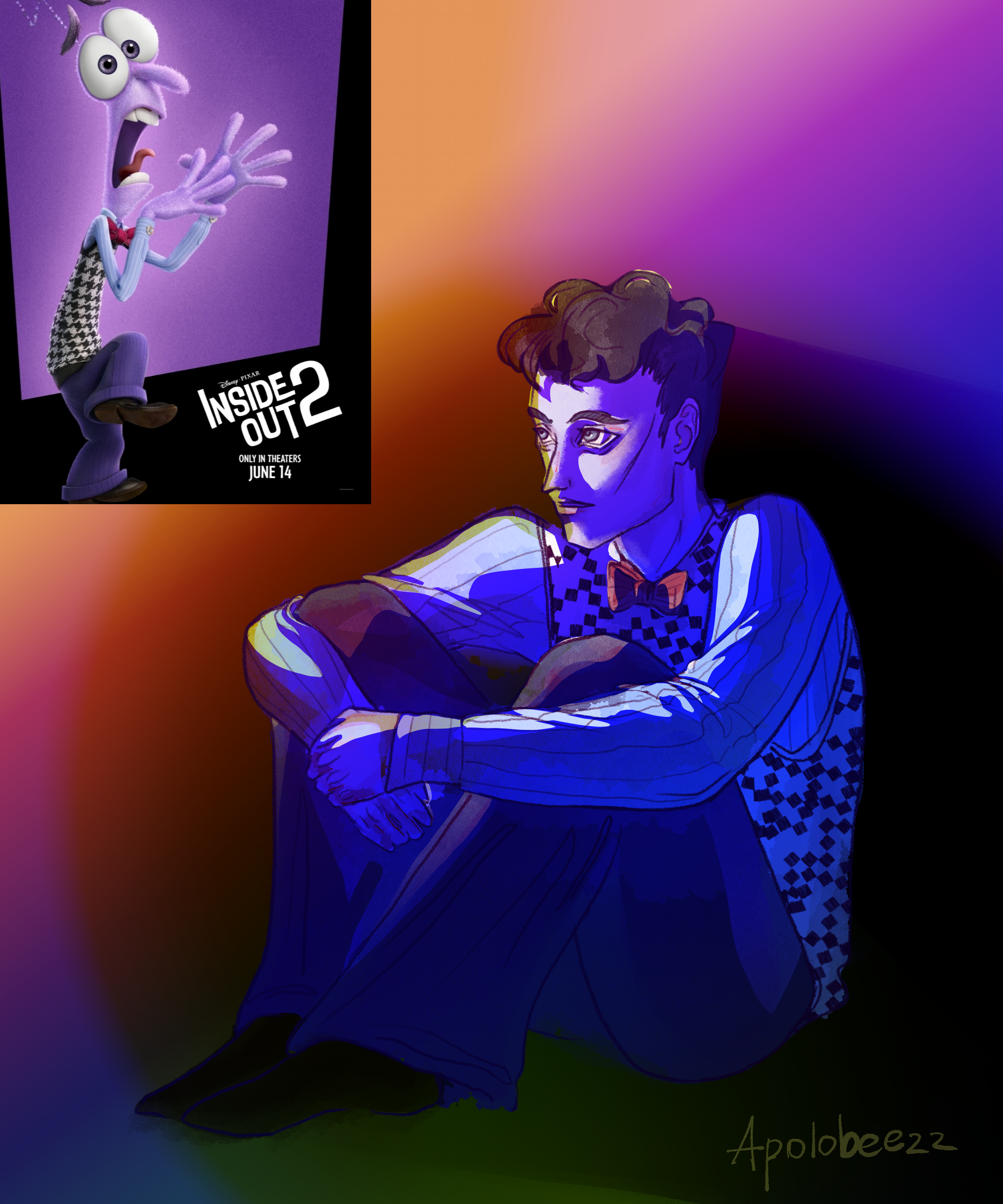 Персонажи из Головоломки 2 в моём стиле — Изображение №5 — Иллюстрация на Dprofile